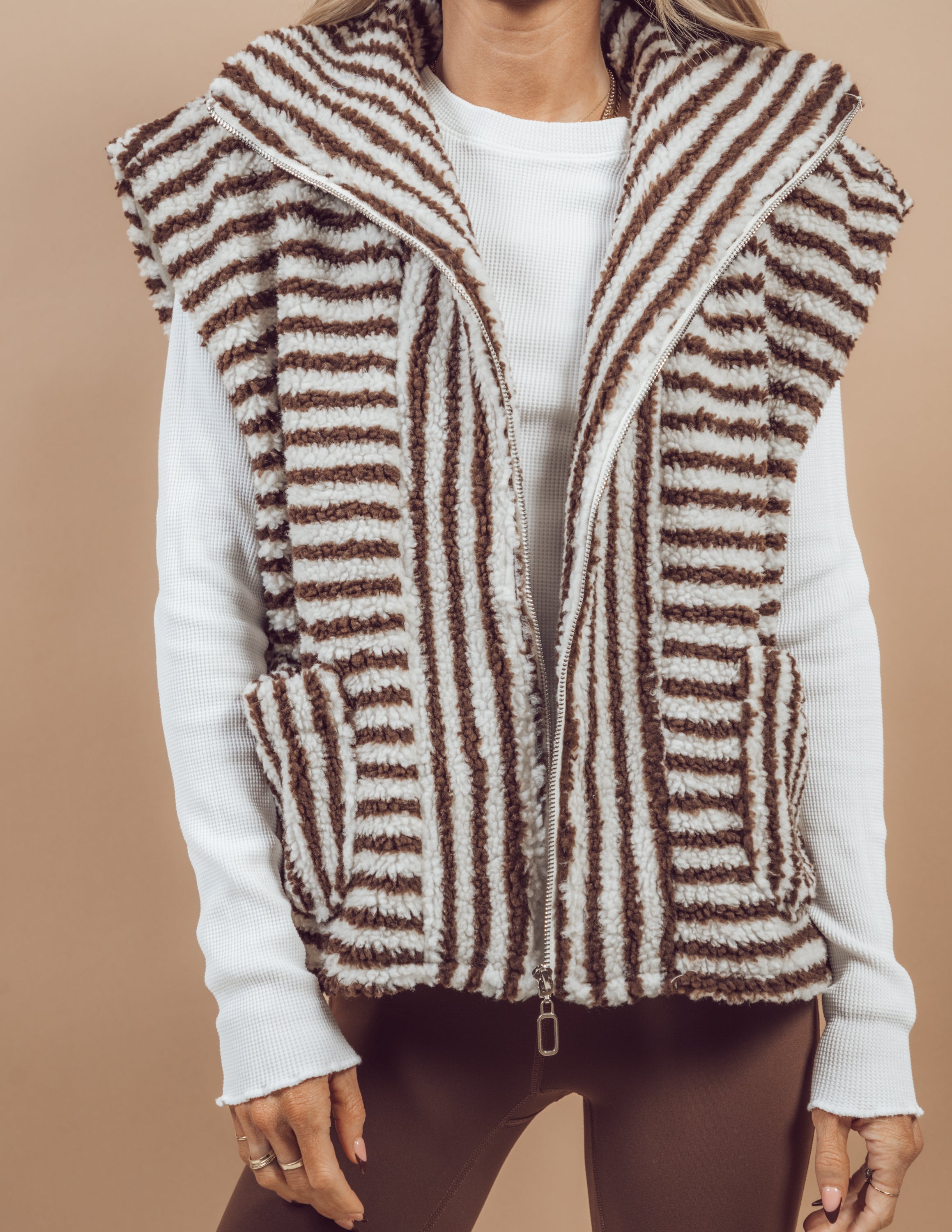 Luisa Striped Vest