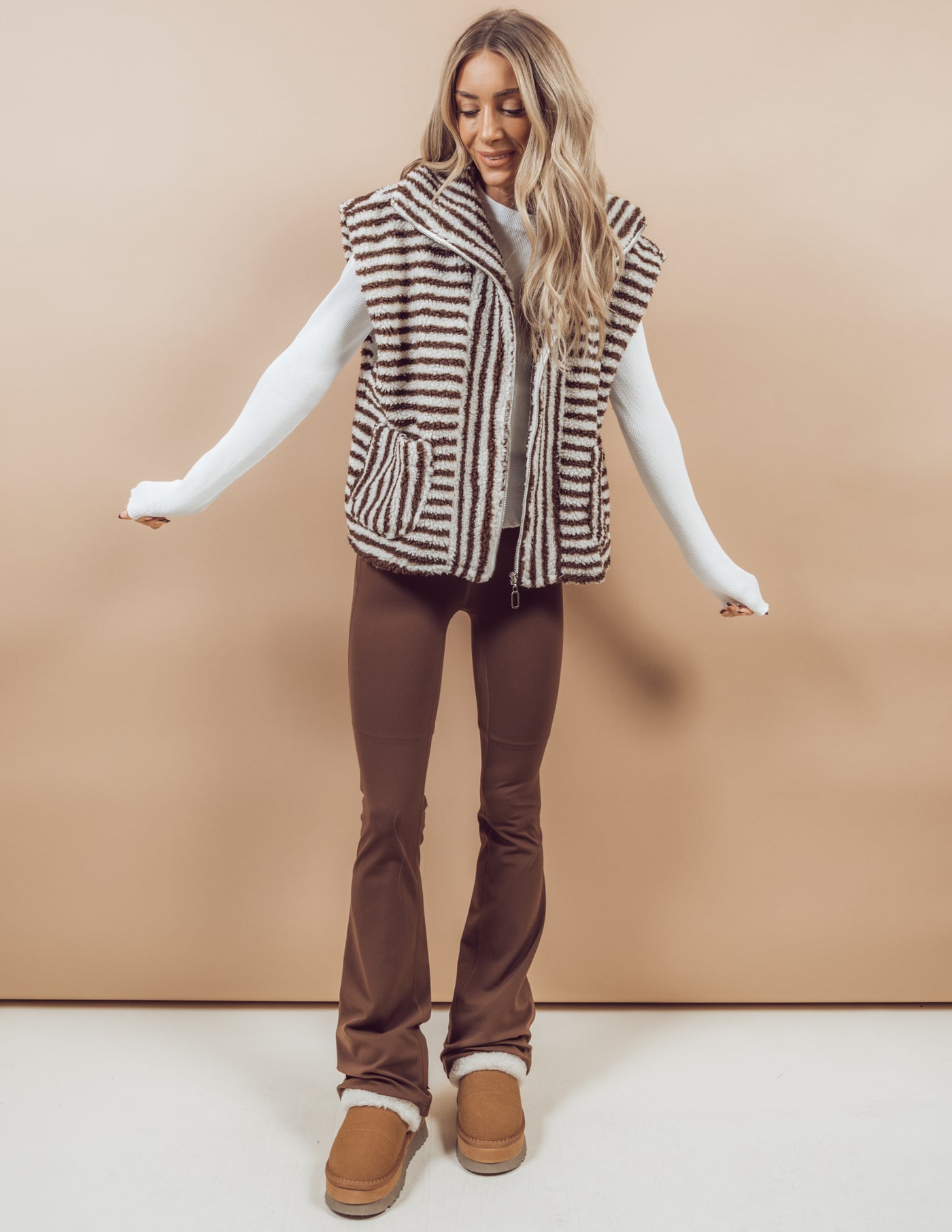 Luisa Striped Vest