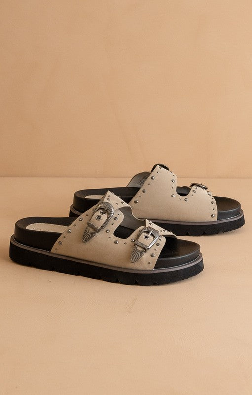 Effie Buckle Slides