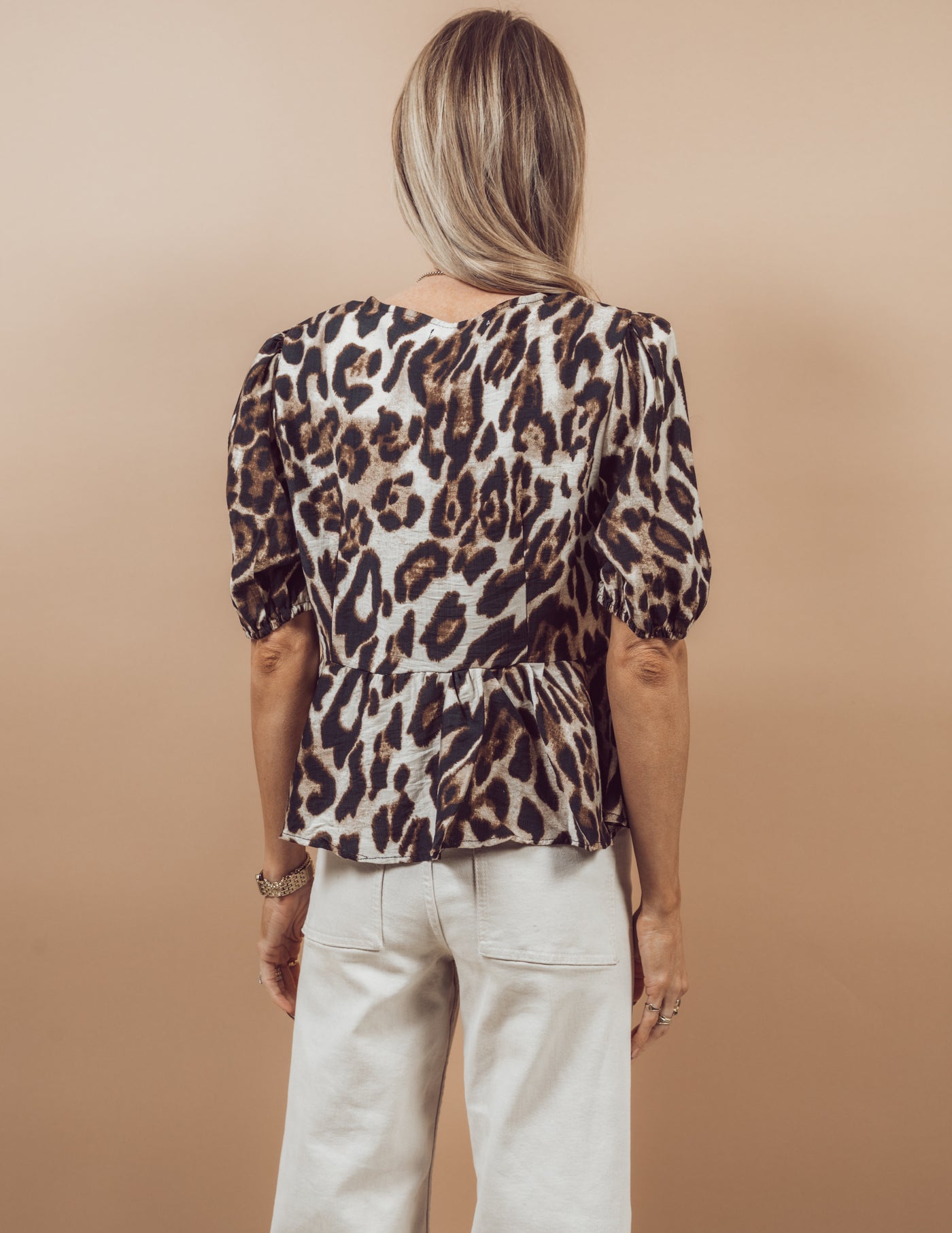 Sammi Leopard Top