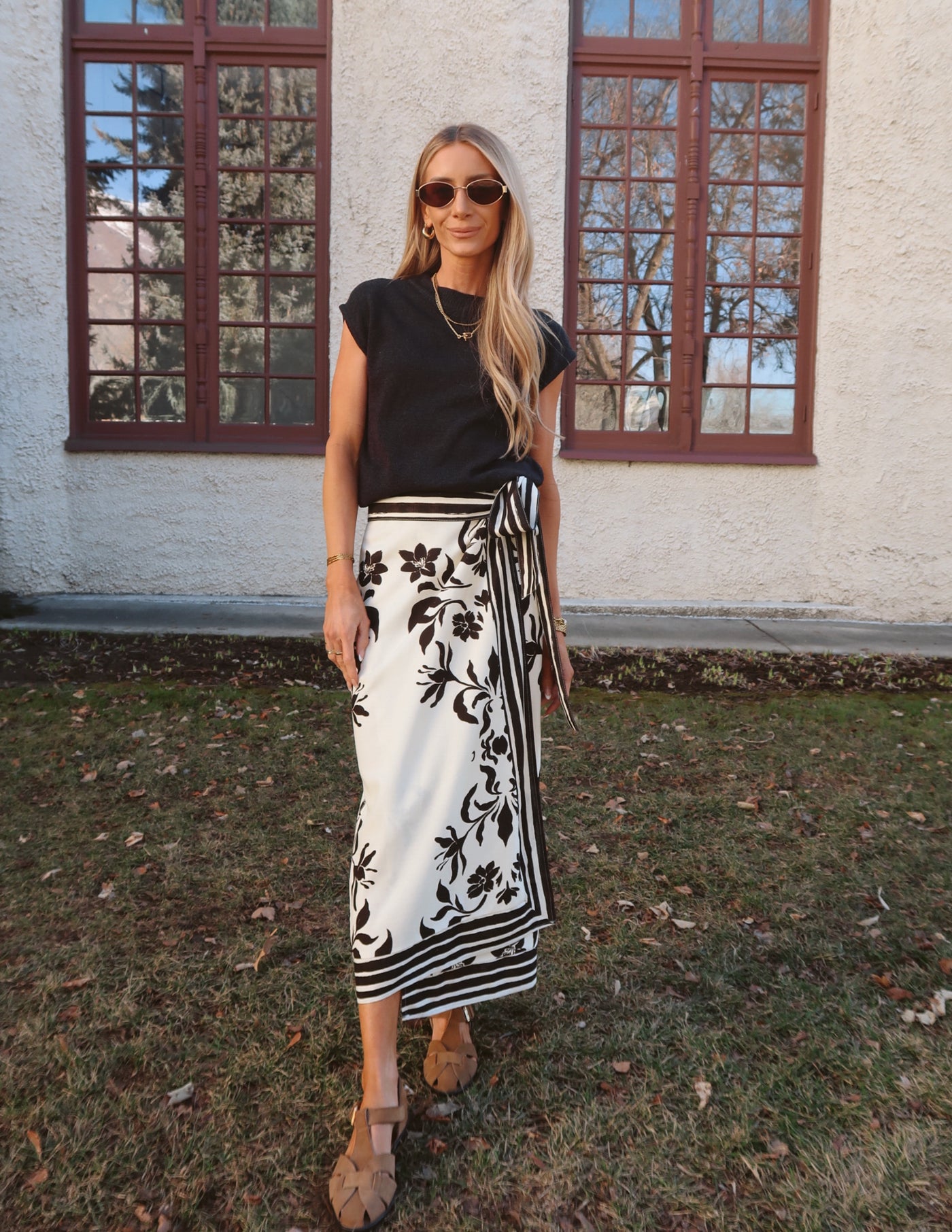 Luca Wrap Skirt