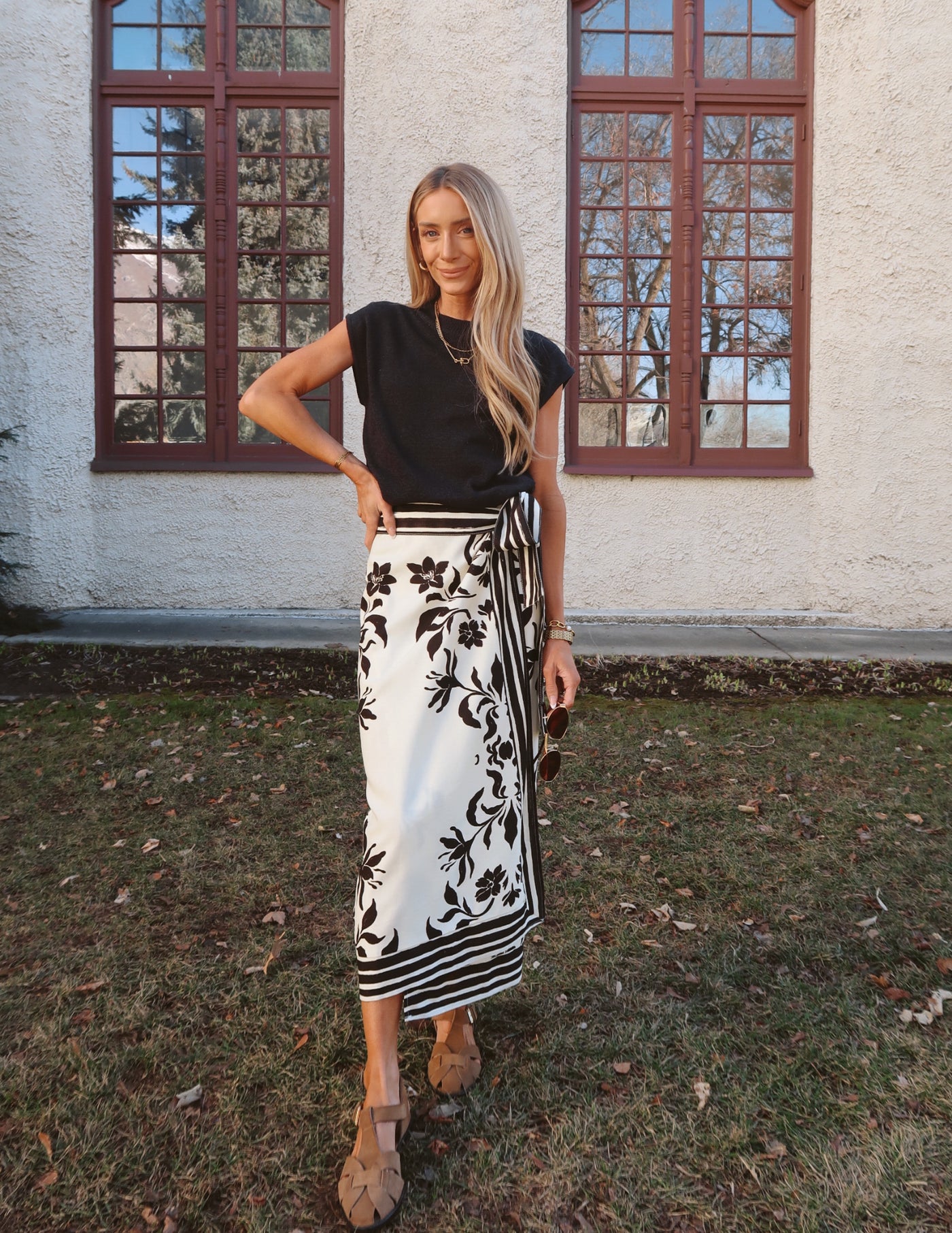 Luca Wrap Skirt