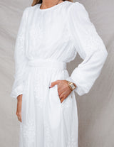 Priestly Embroidered Dress