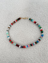 Multicolored Stone Necklace