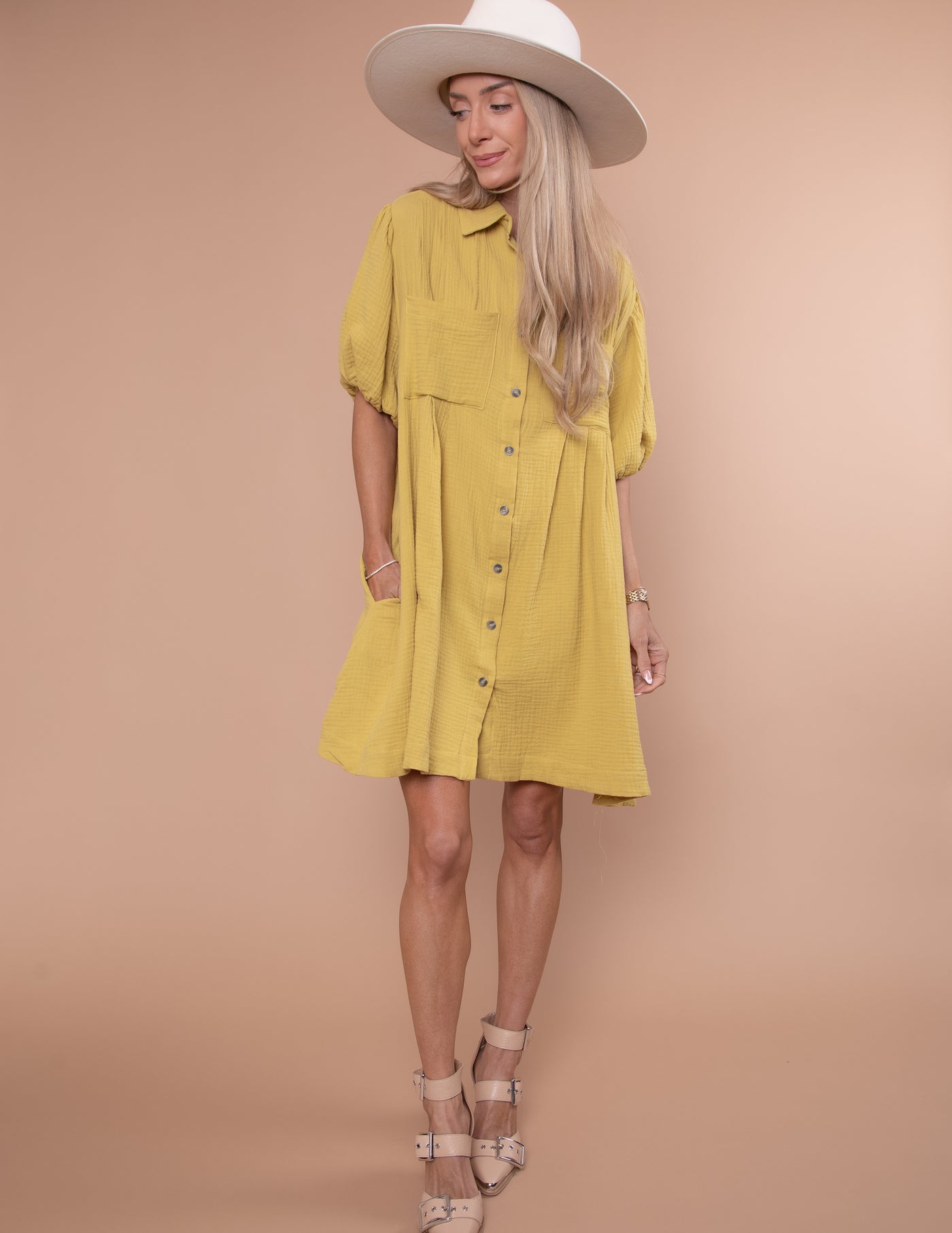 Fatima Shirt Dress