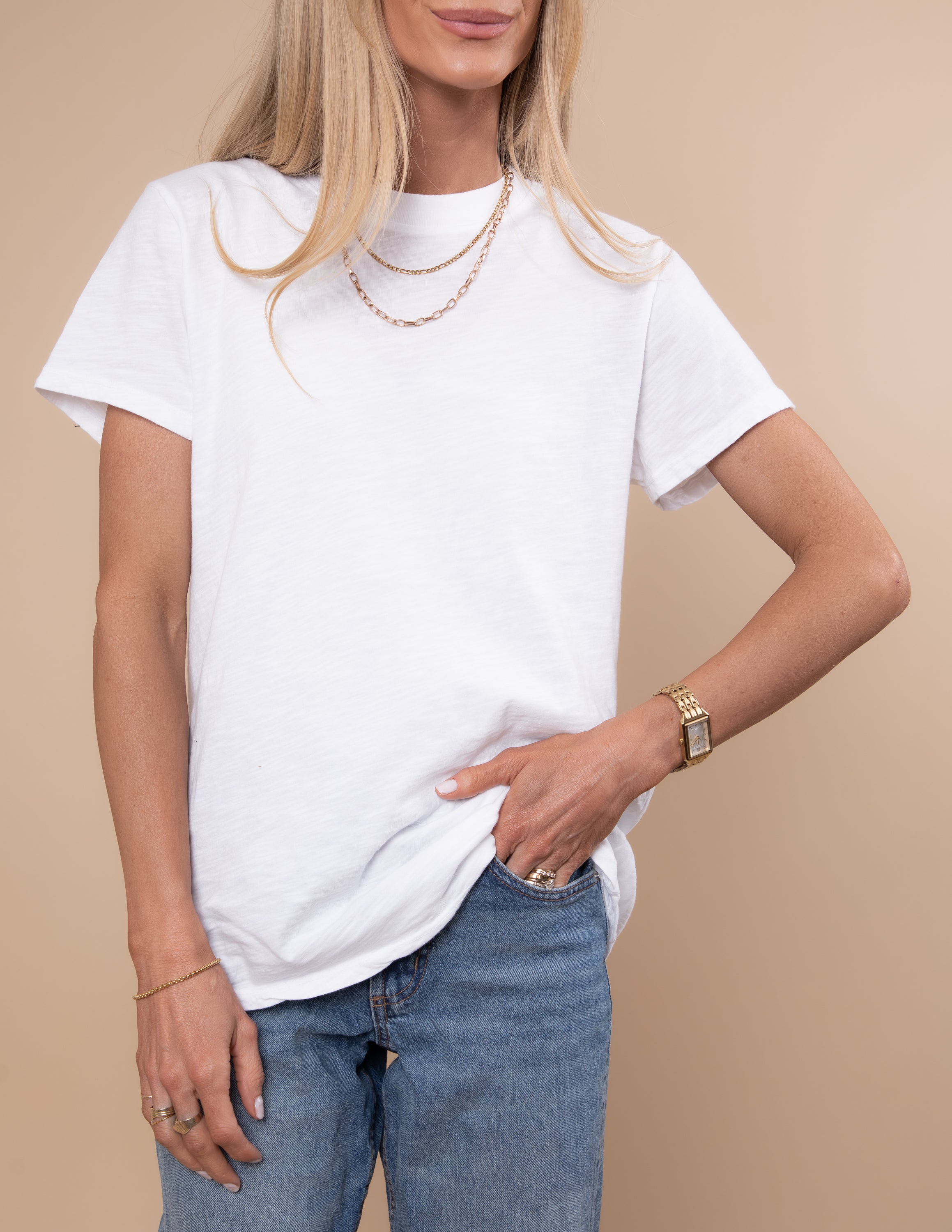 Janae Acid Wash Tee