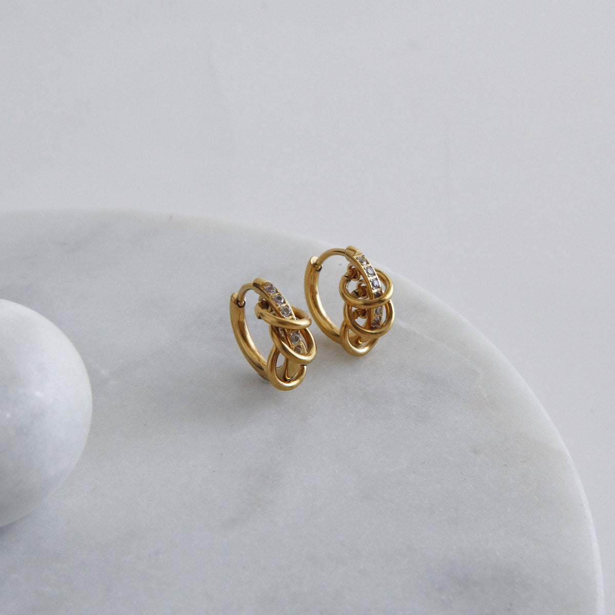 Davie Triple Loop Hoops