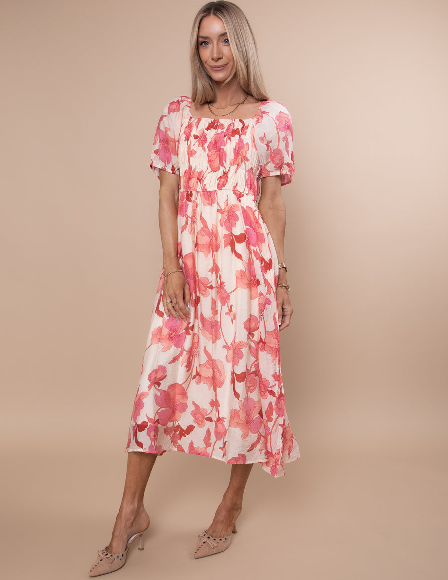 Vallet Floral Dress