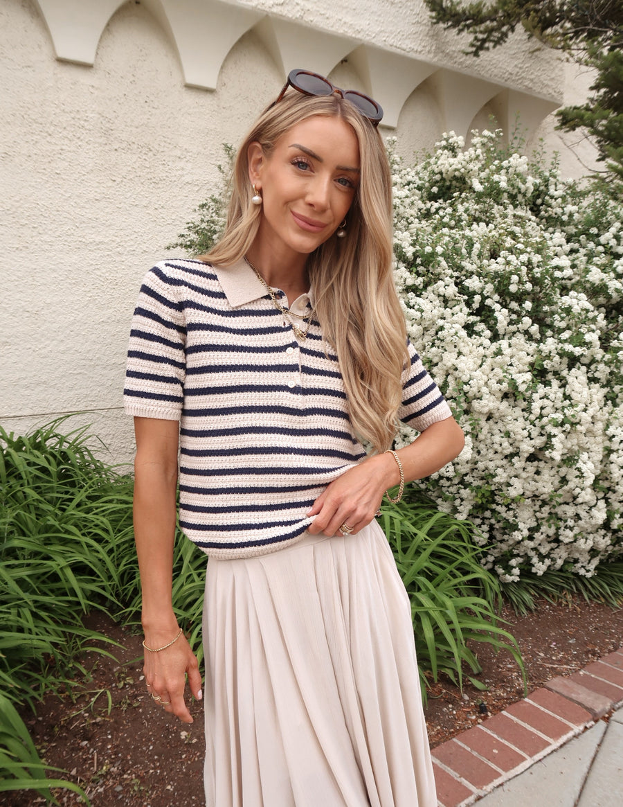 Nora Striped Sweater