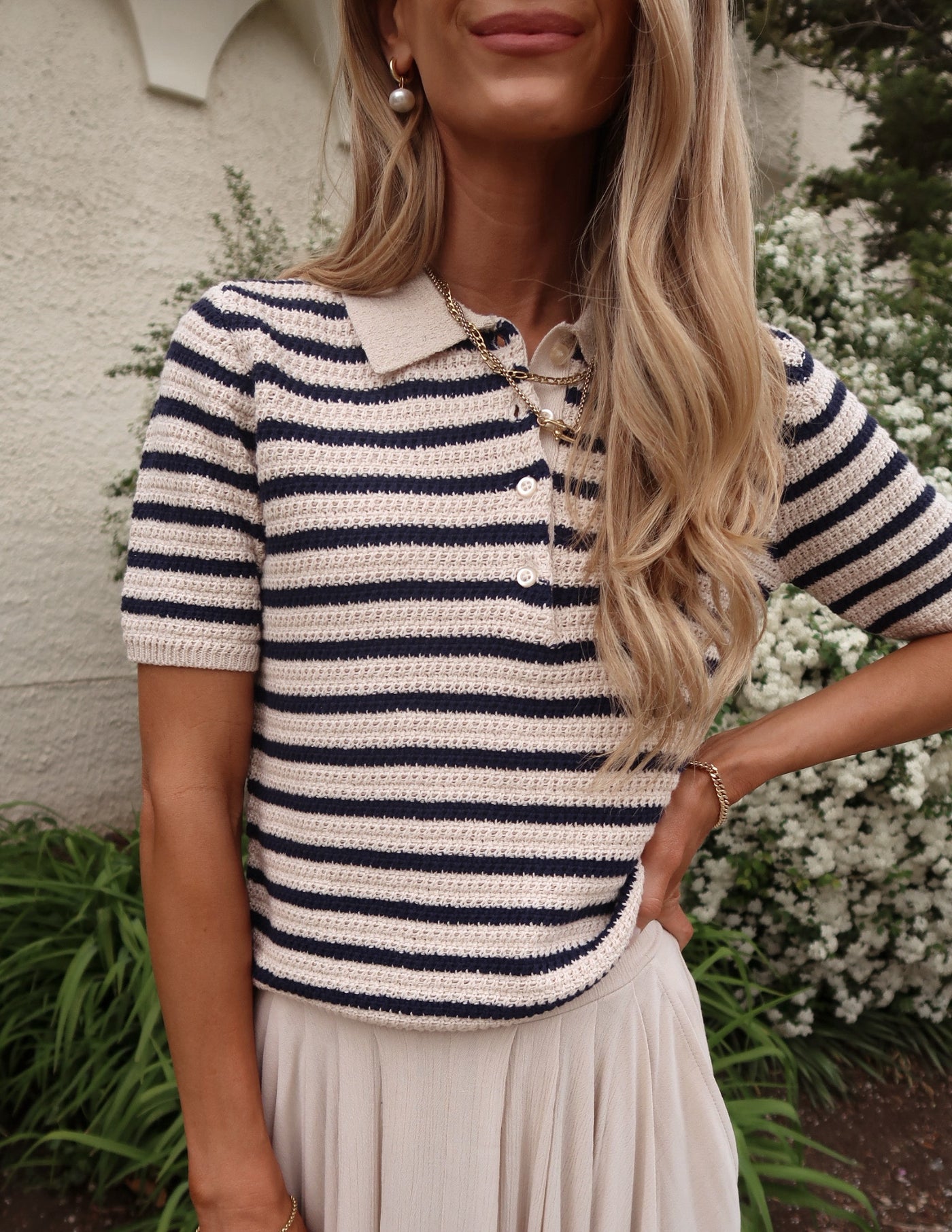 Nora Striped Sweater