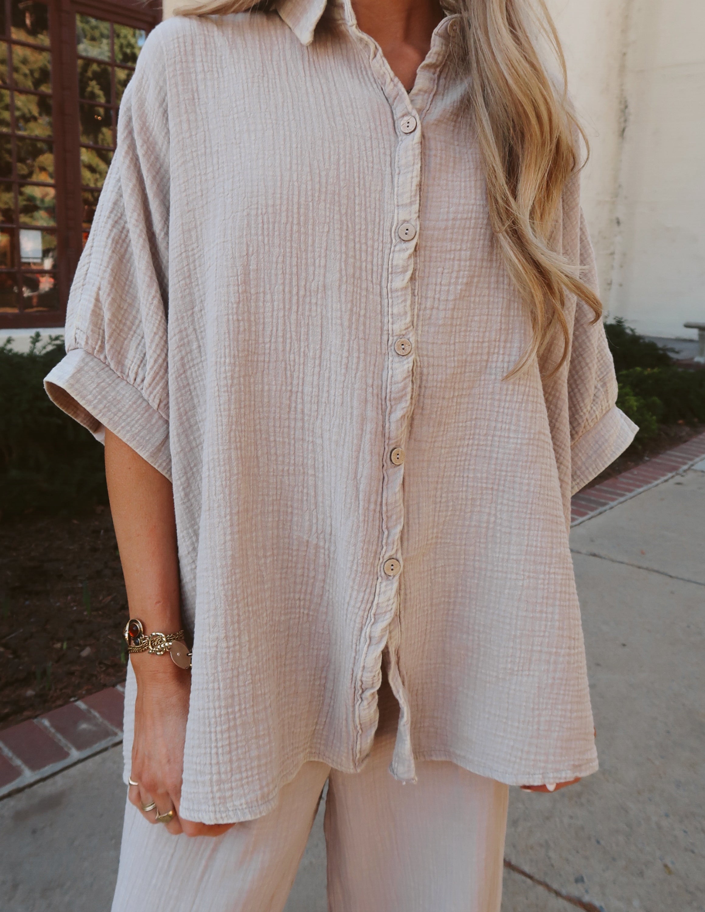 Fiona Button Down Top