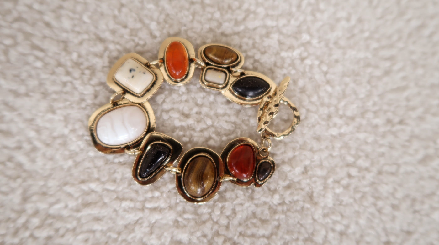 Mia Colored Stone Bracelet