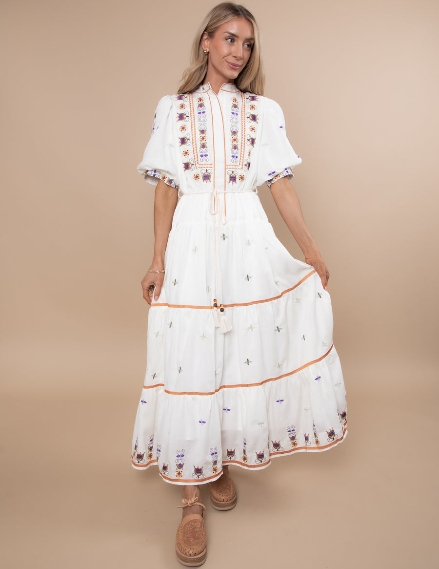 Kristen Embroidered Dress