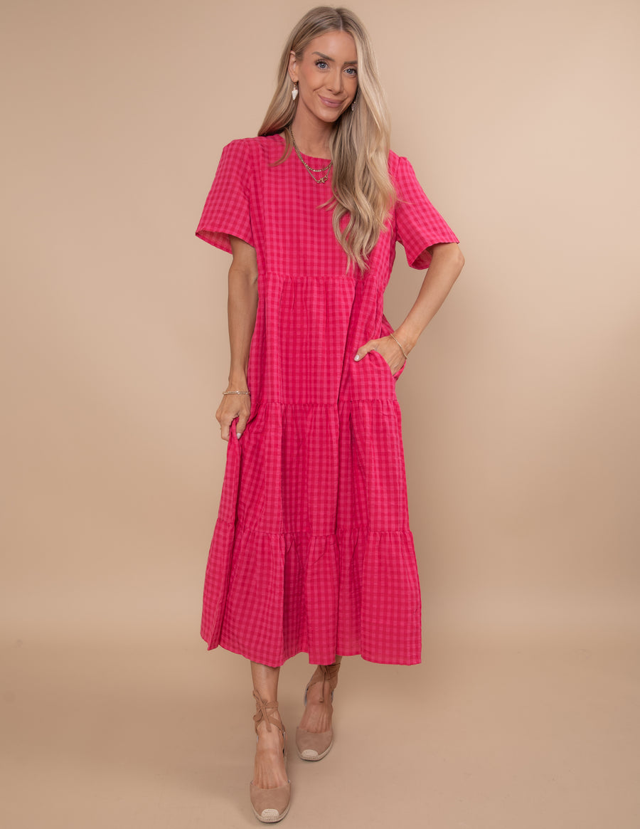 Valentina Gingham Dress