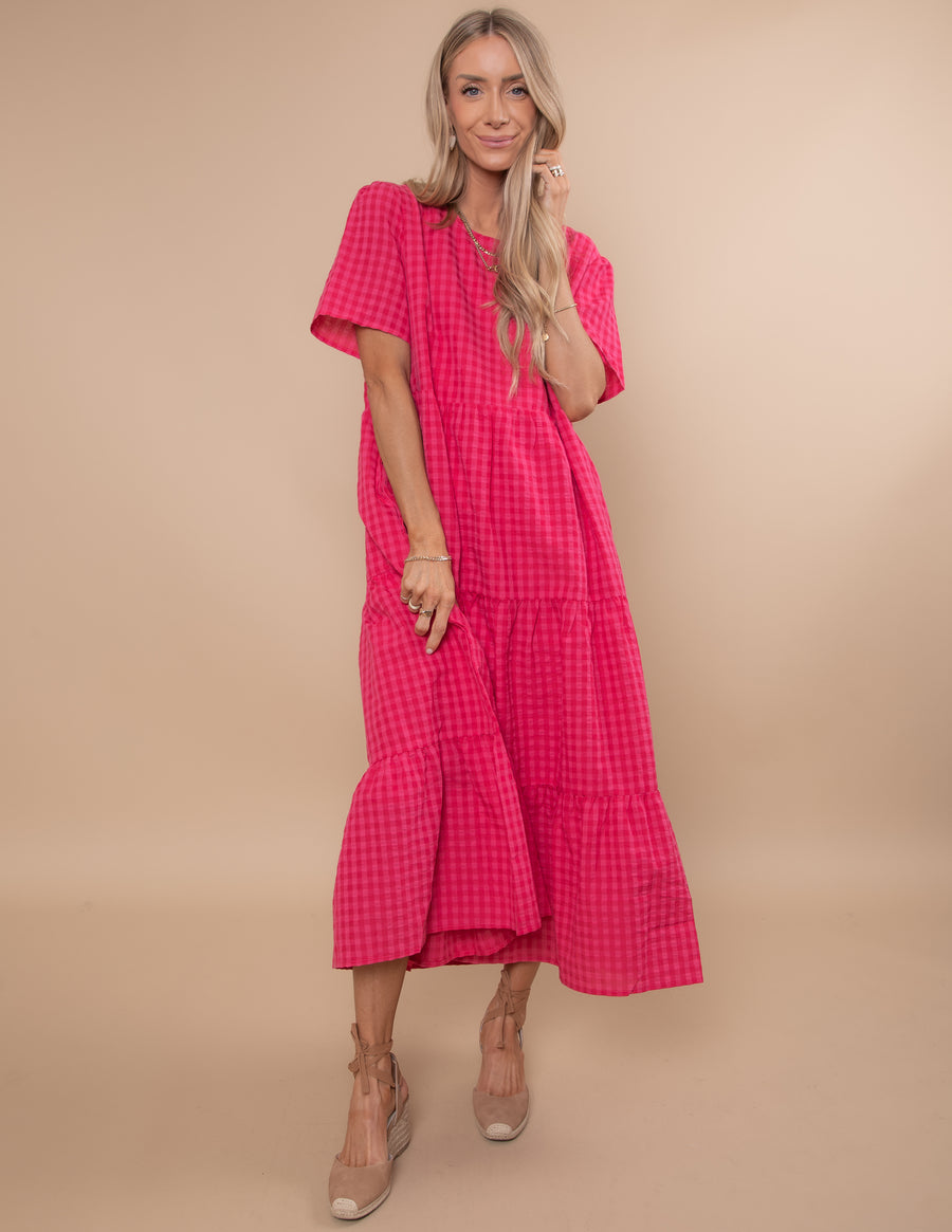 Valentina Gingham Dress