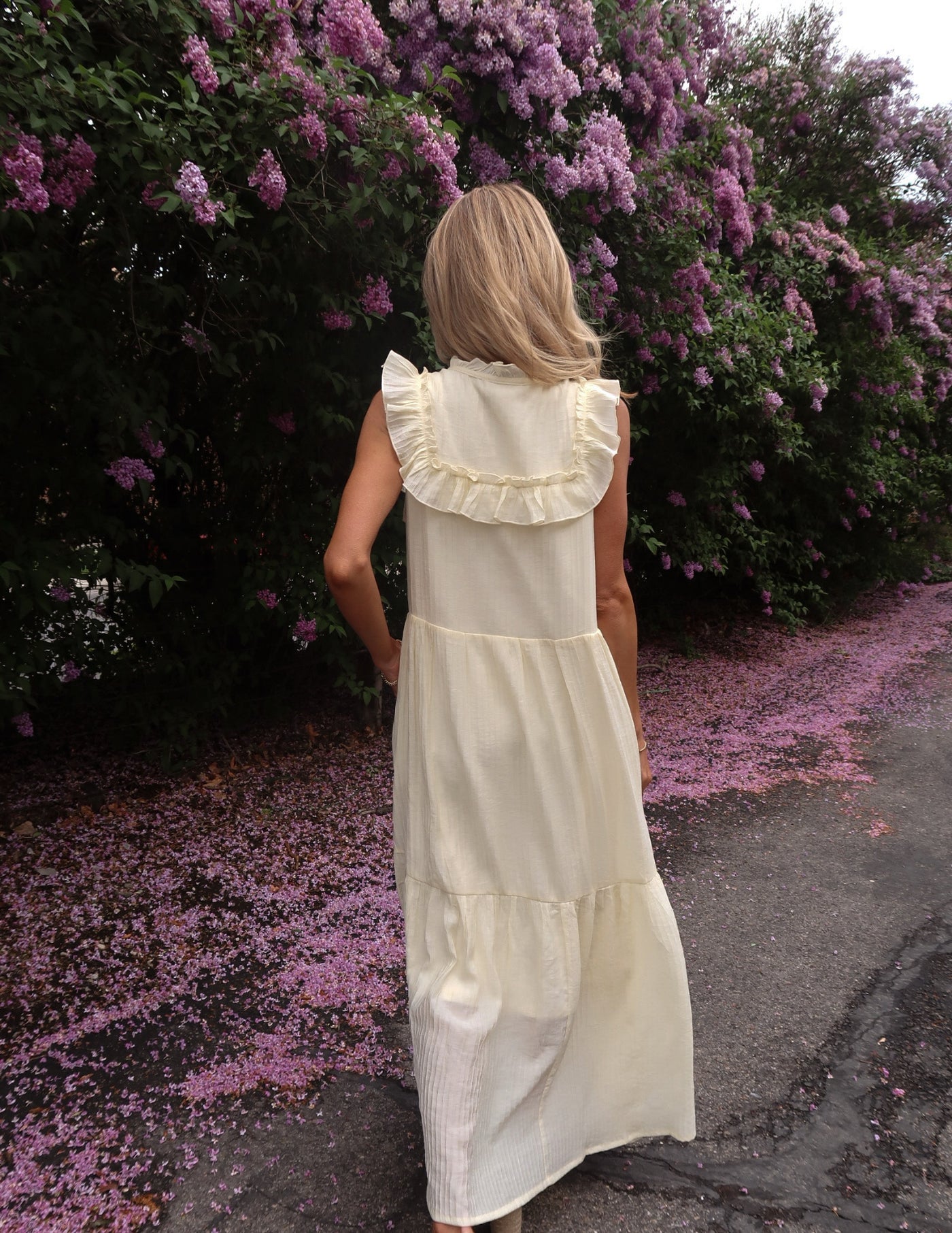 Jessica Ruffle Dress