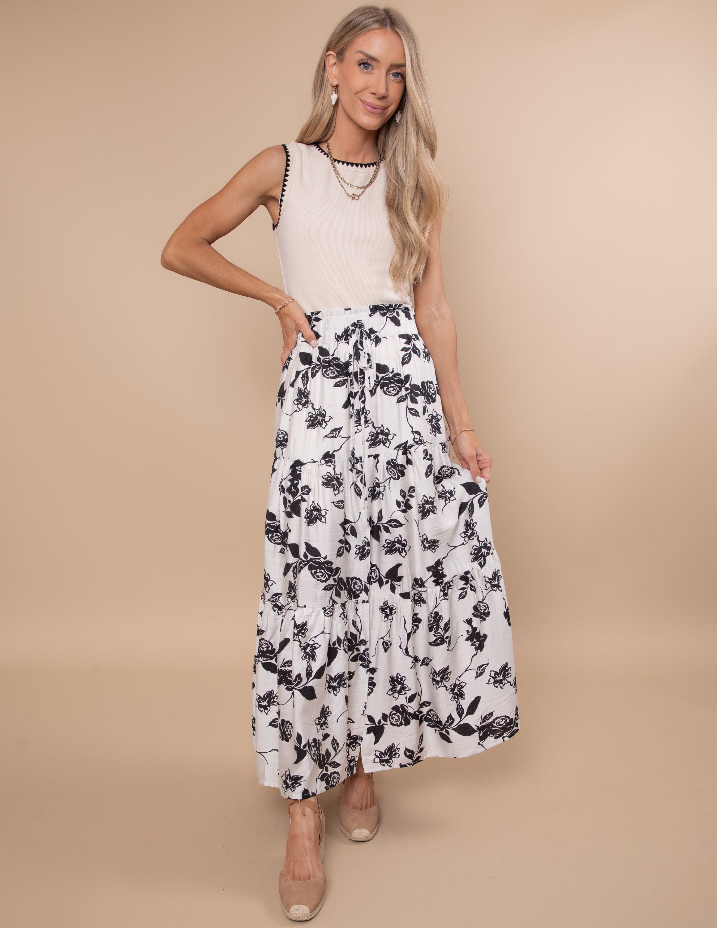 Maria Floral Skirt