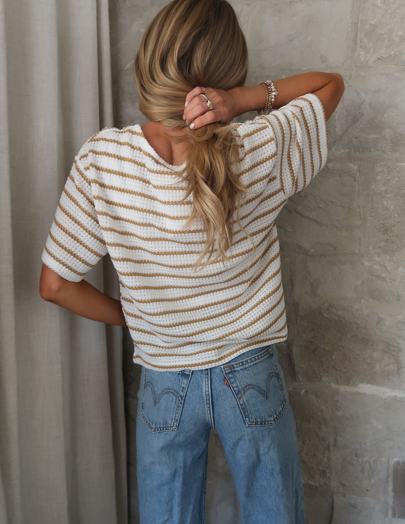 Larisa Striped Top