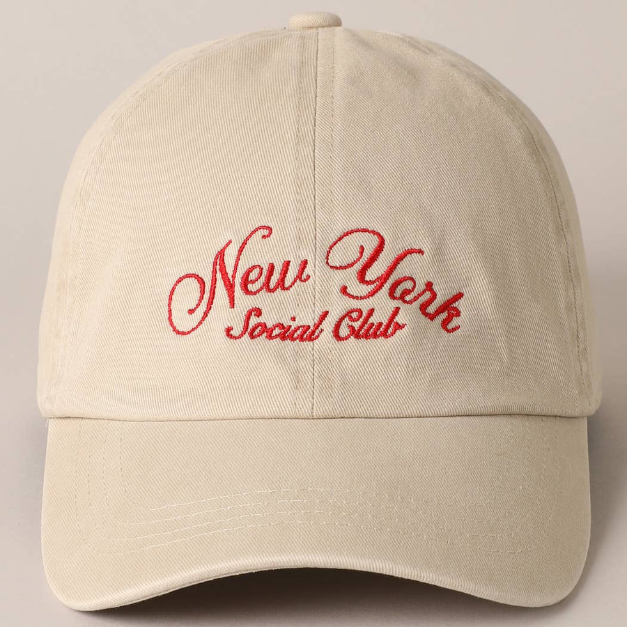 New York Social Club Baseball Hat