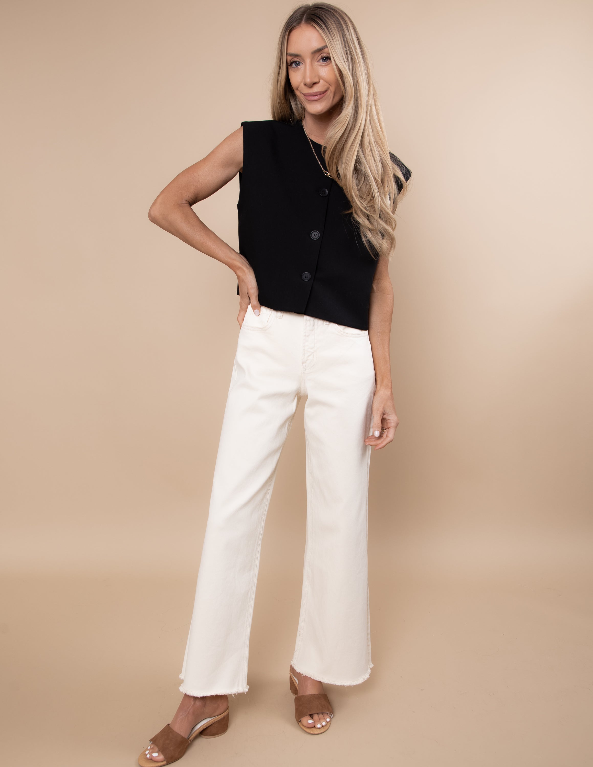Maura Buttoned Vest