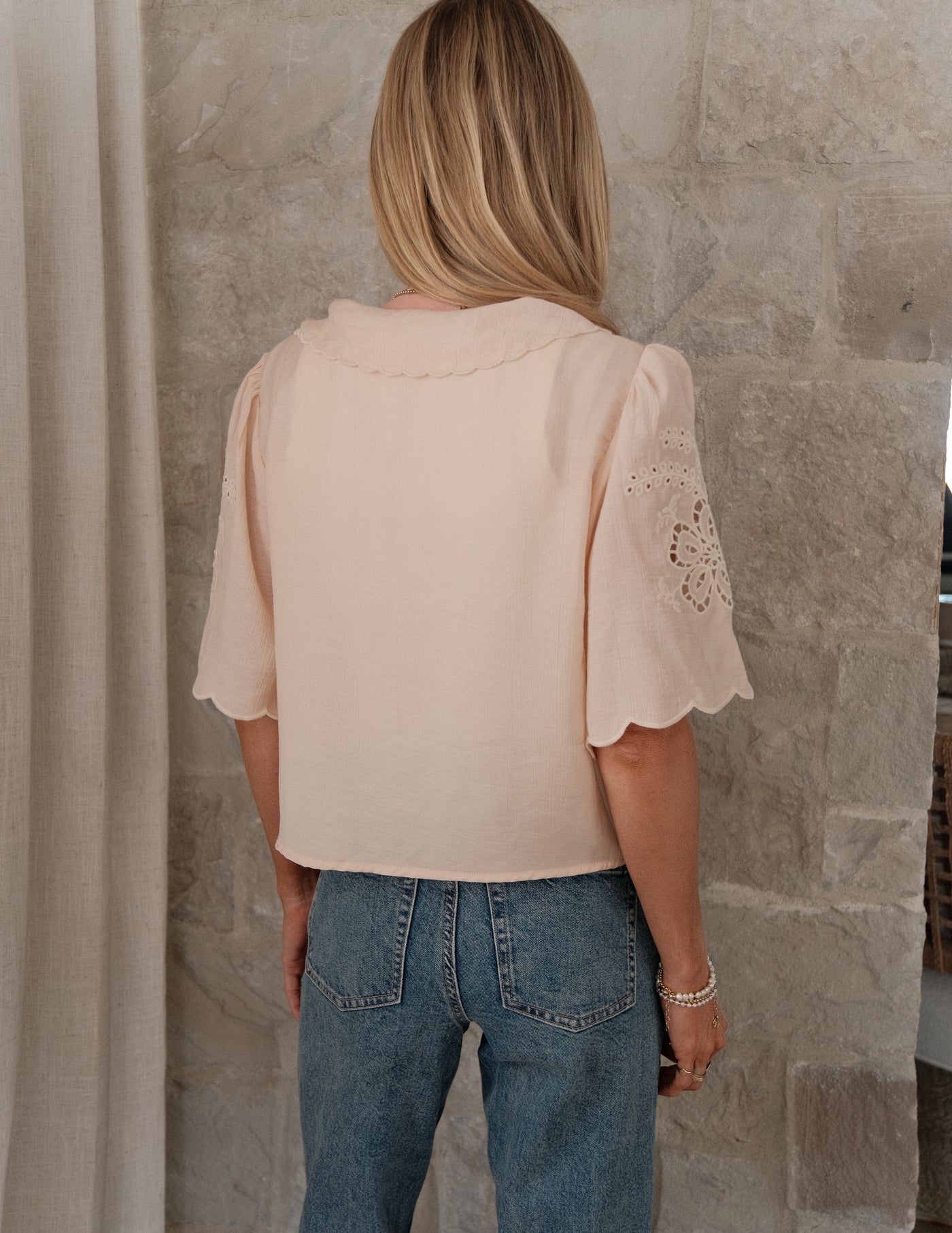 Aliyah Embroidered Top