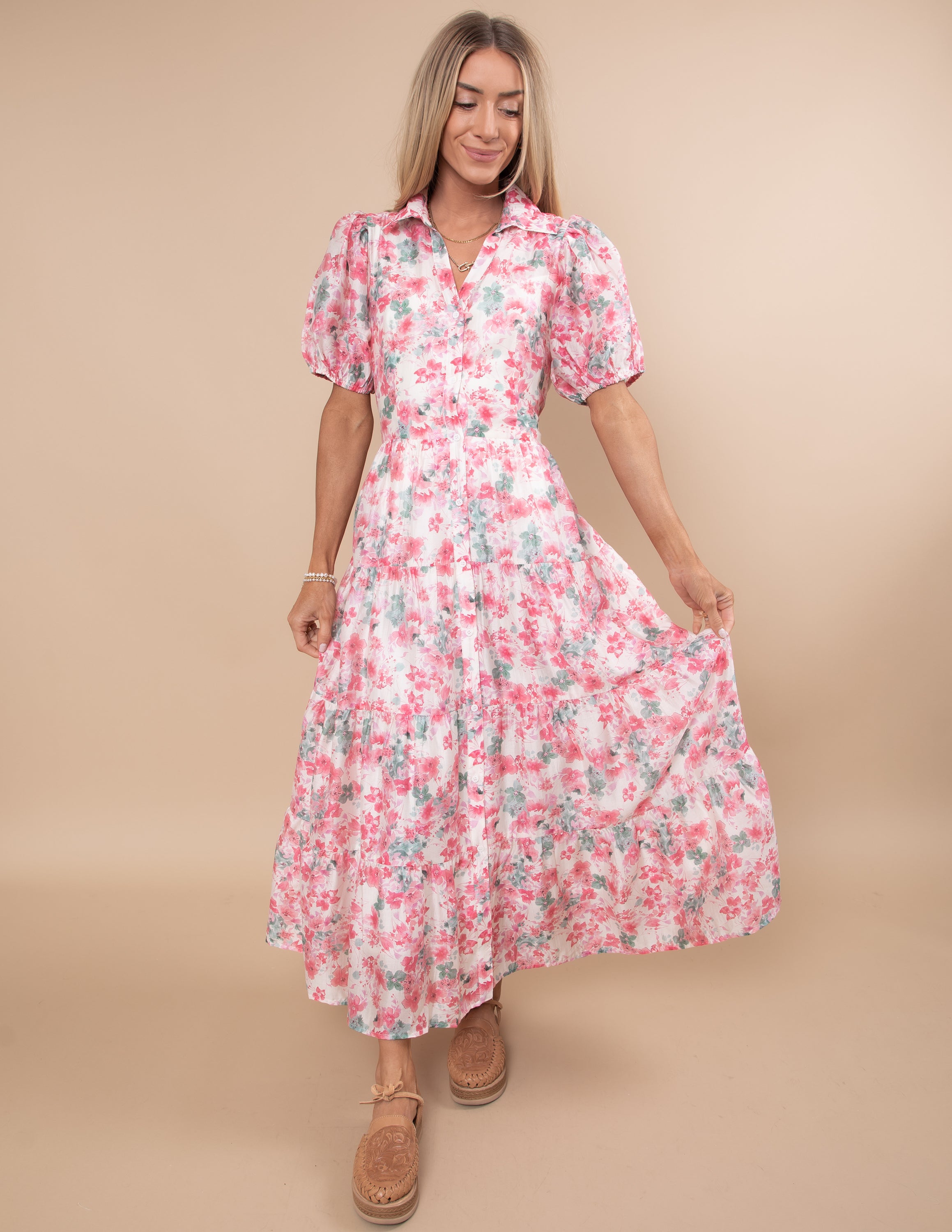 Peony Floral Dress
