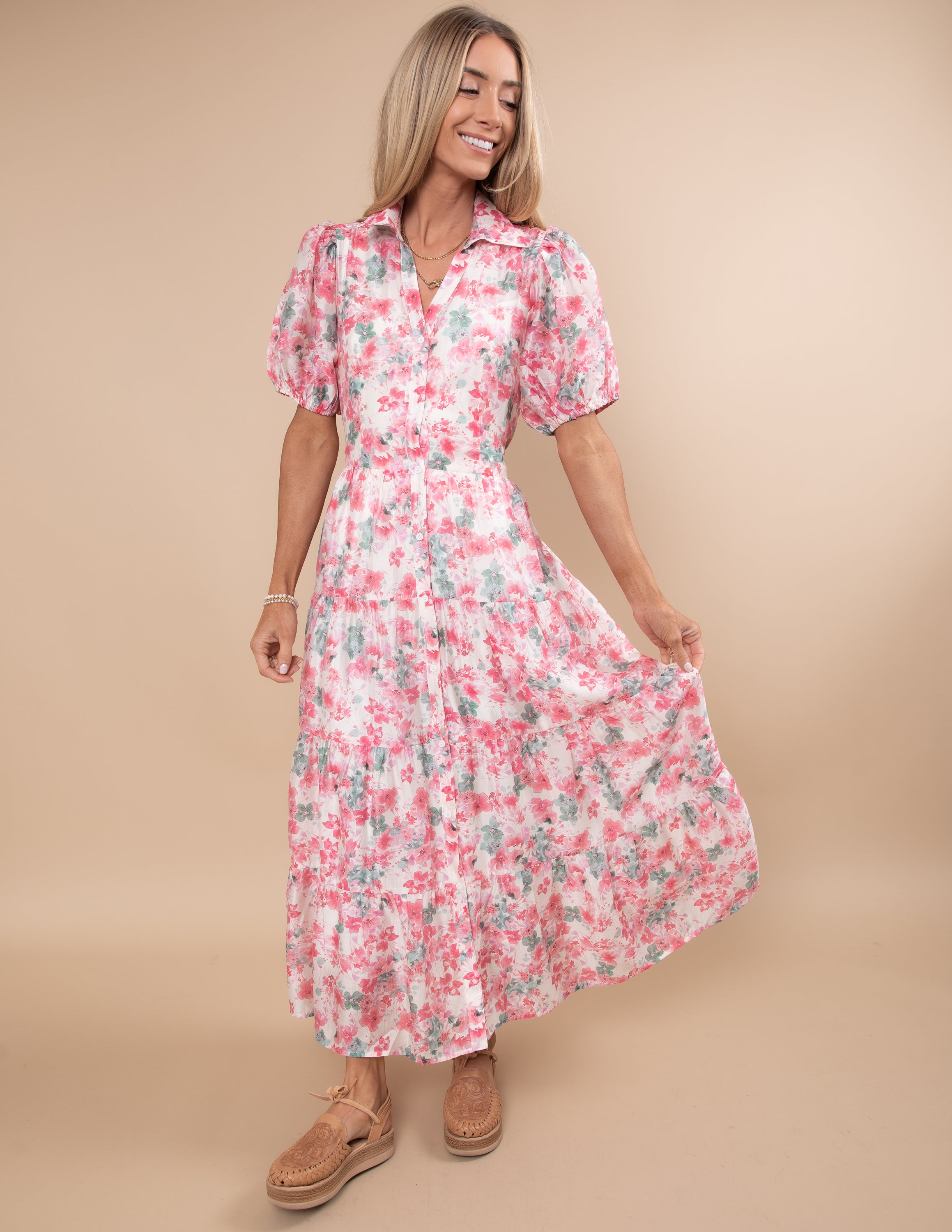 Peony Floral Dress