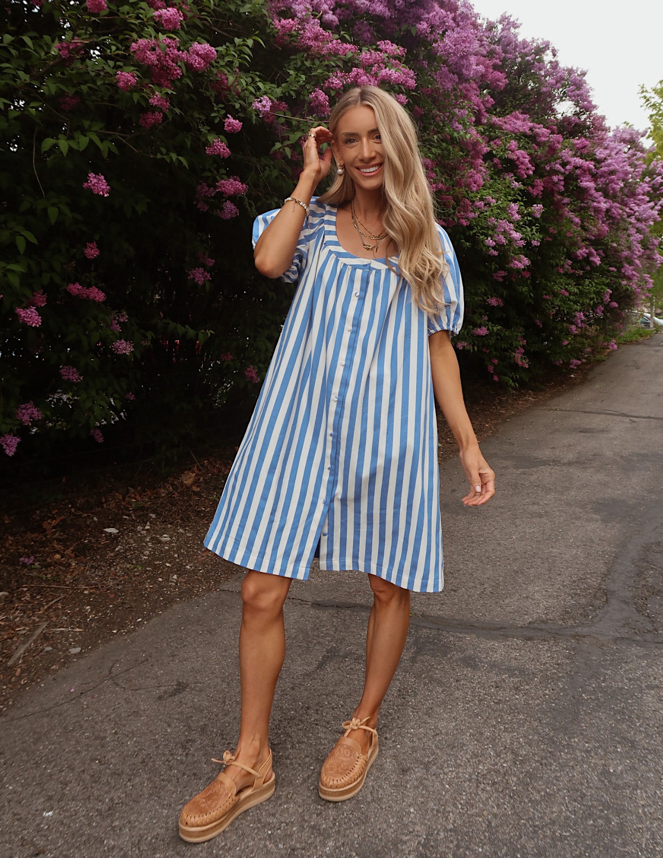 Tori Striped Dress