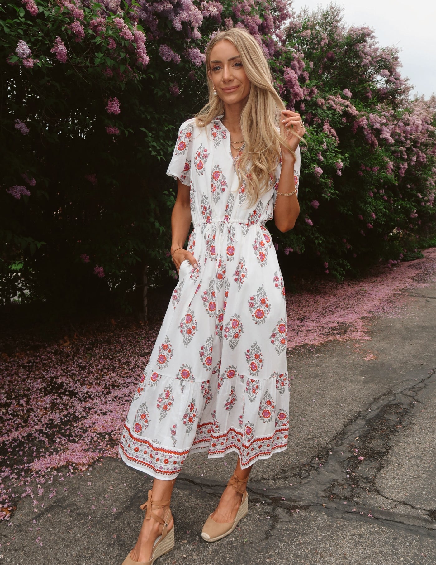 Nelina Floral Dress
