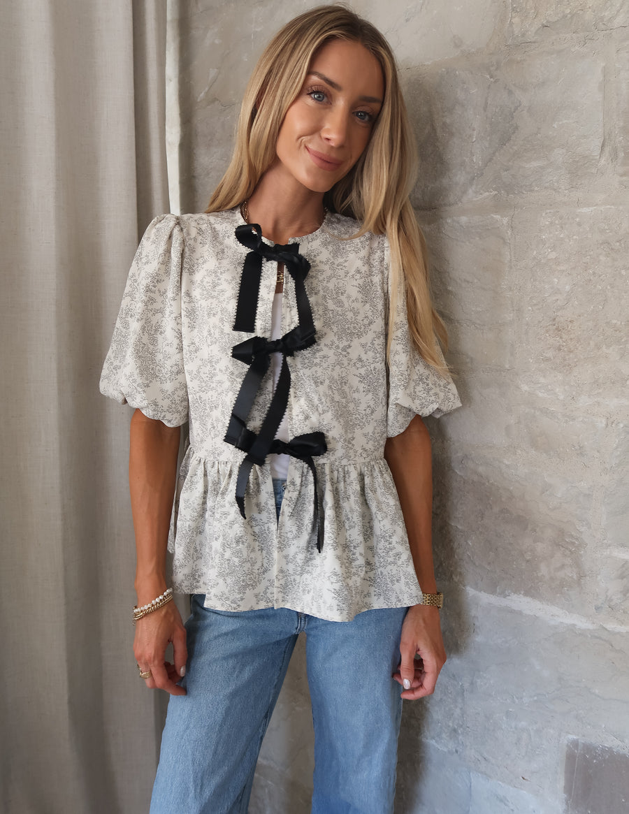 Cheltsey Floral Peplum