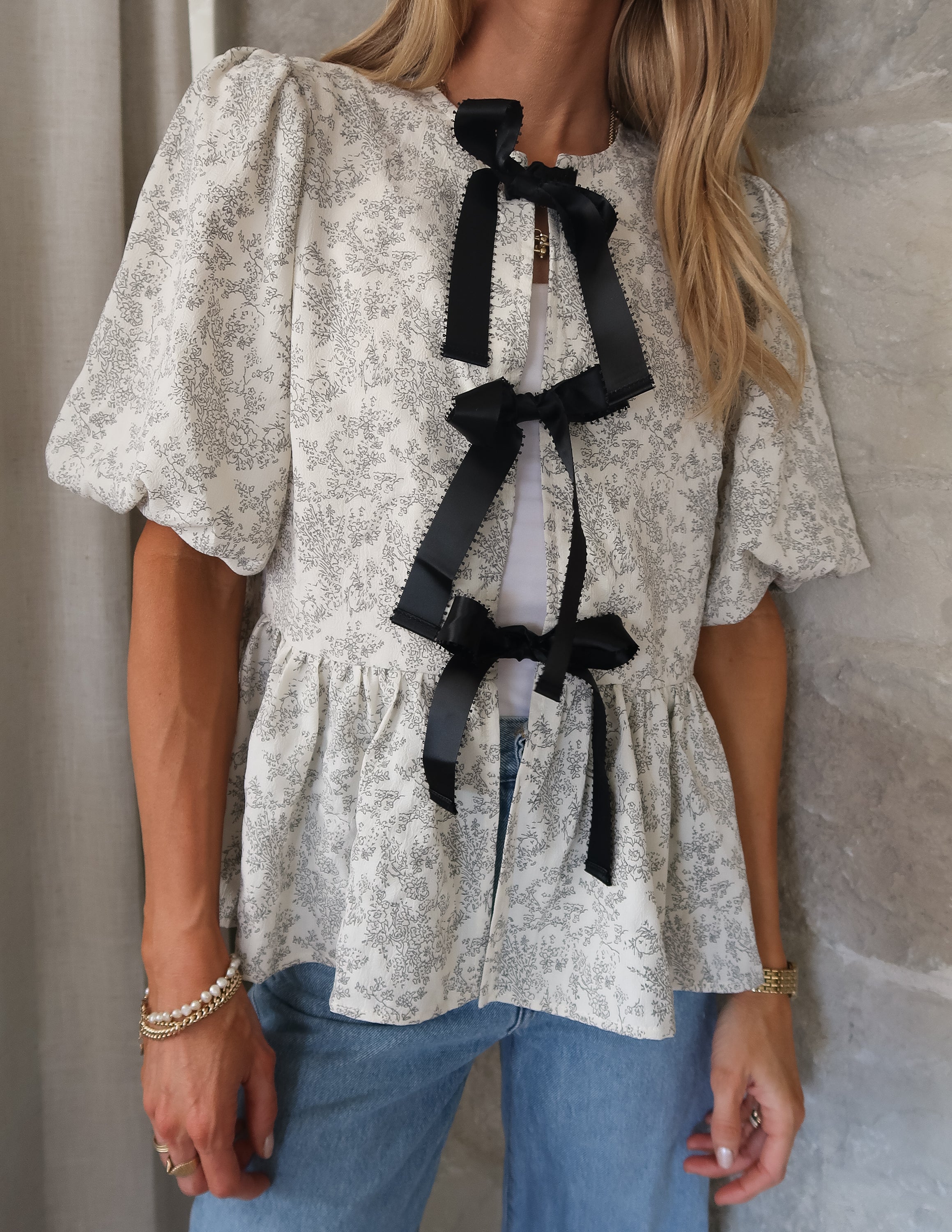 Cheltsey Floral Peplum