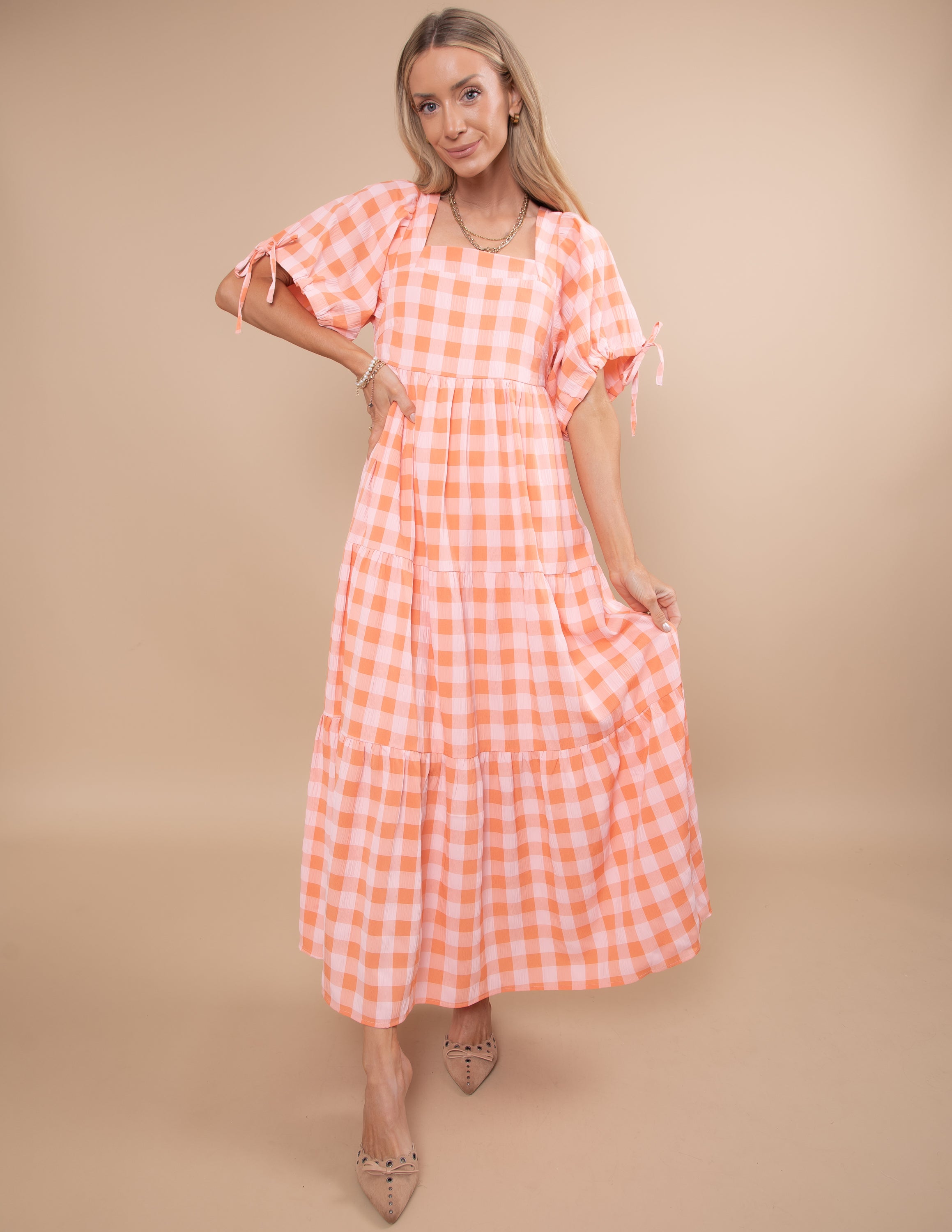 ※完売商品YILON LADYLIKE CHECK DRESS Savvy Checkered Dress · Shop Stevie