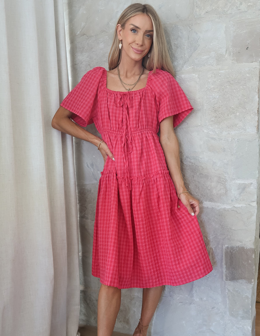 Leilani Gingham Dress