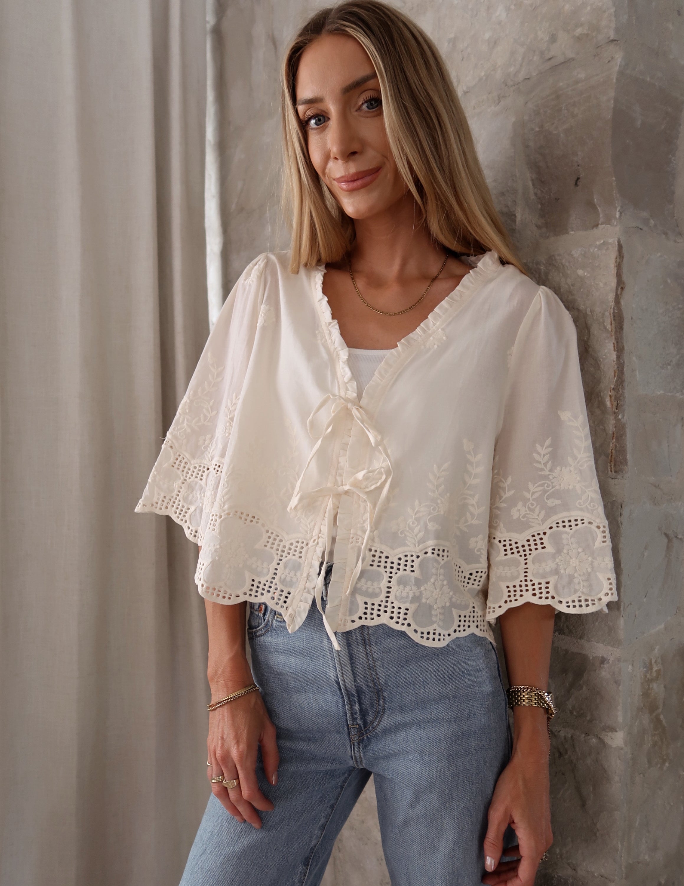 Evelyn Floral Top