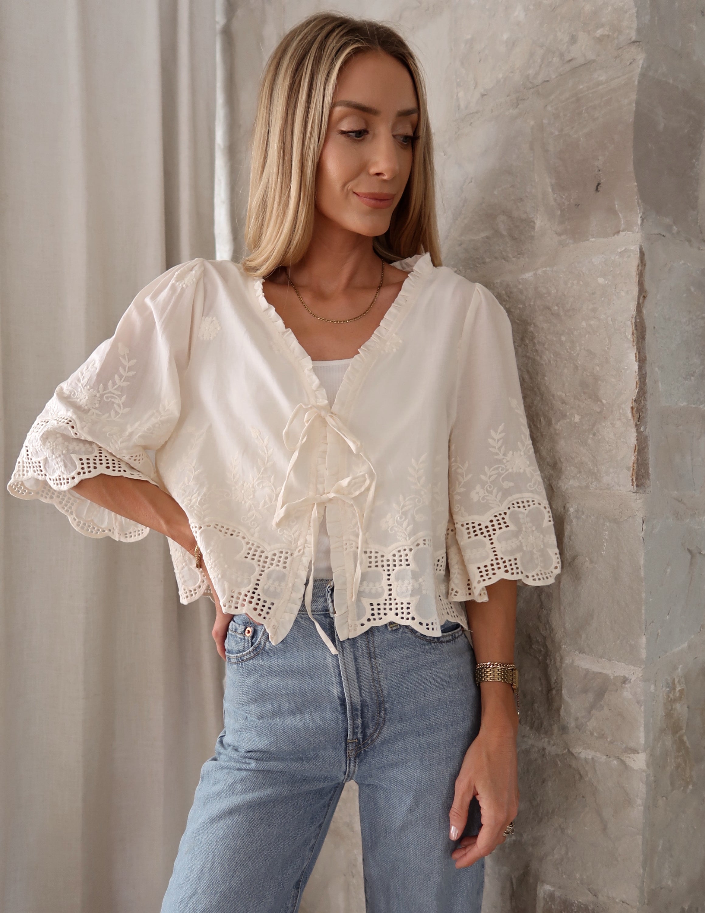Evelyn Floral Top