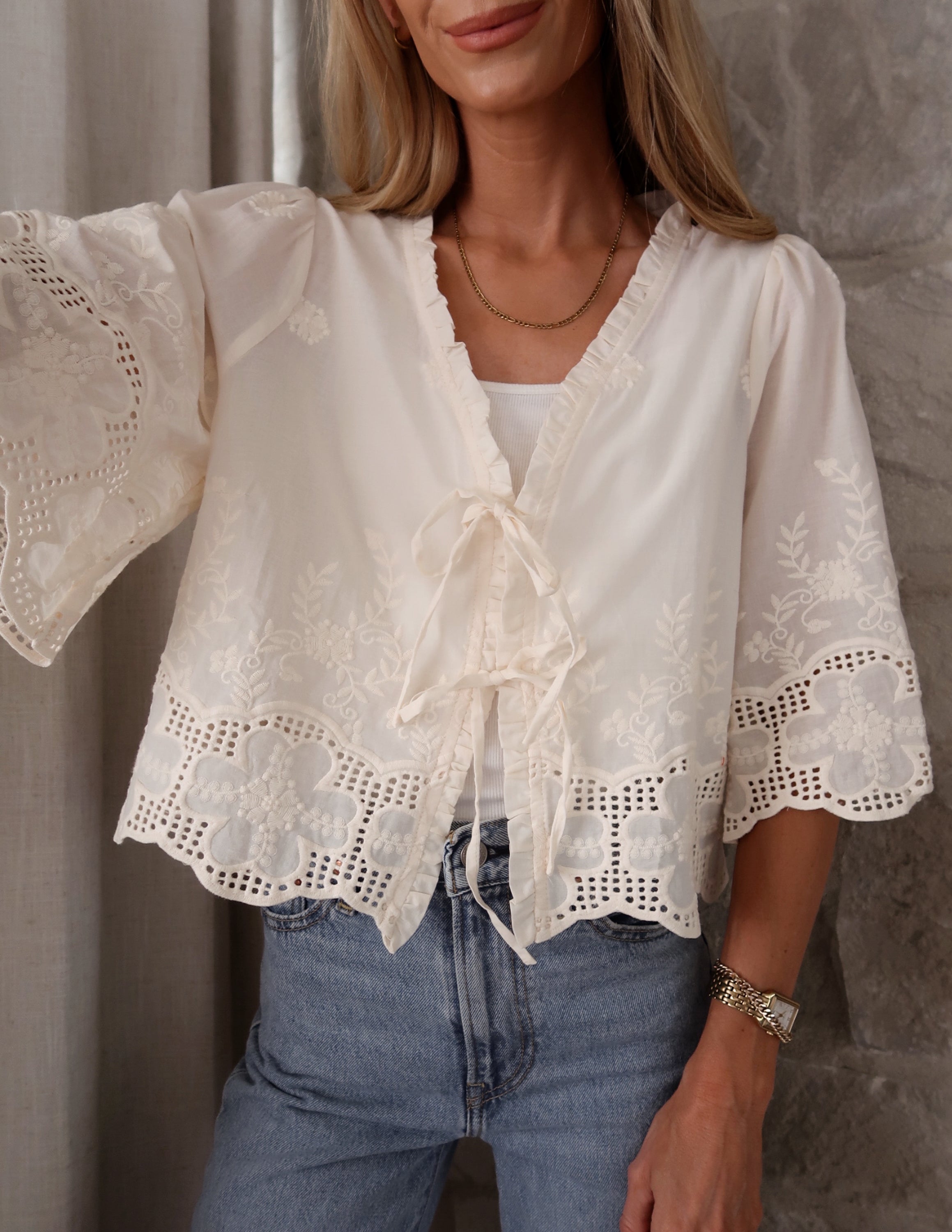 Evelyn Floral Top