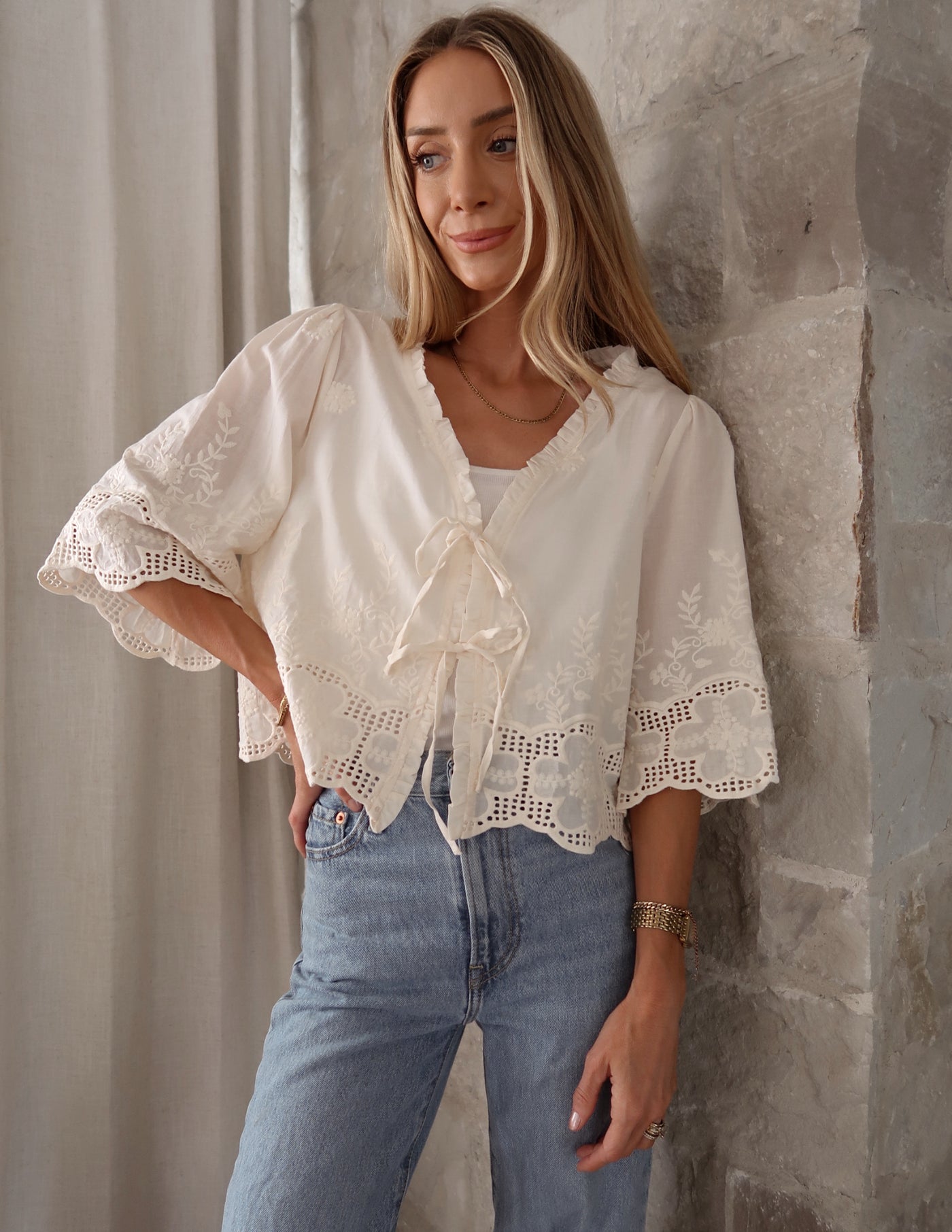 Evelyn Floral Top
