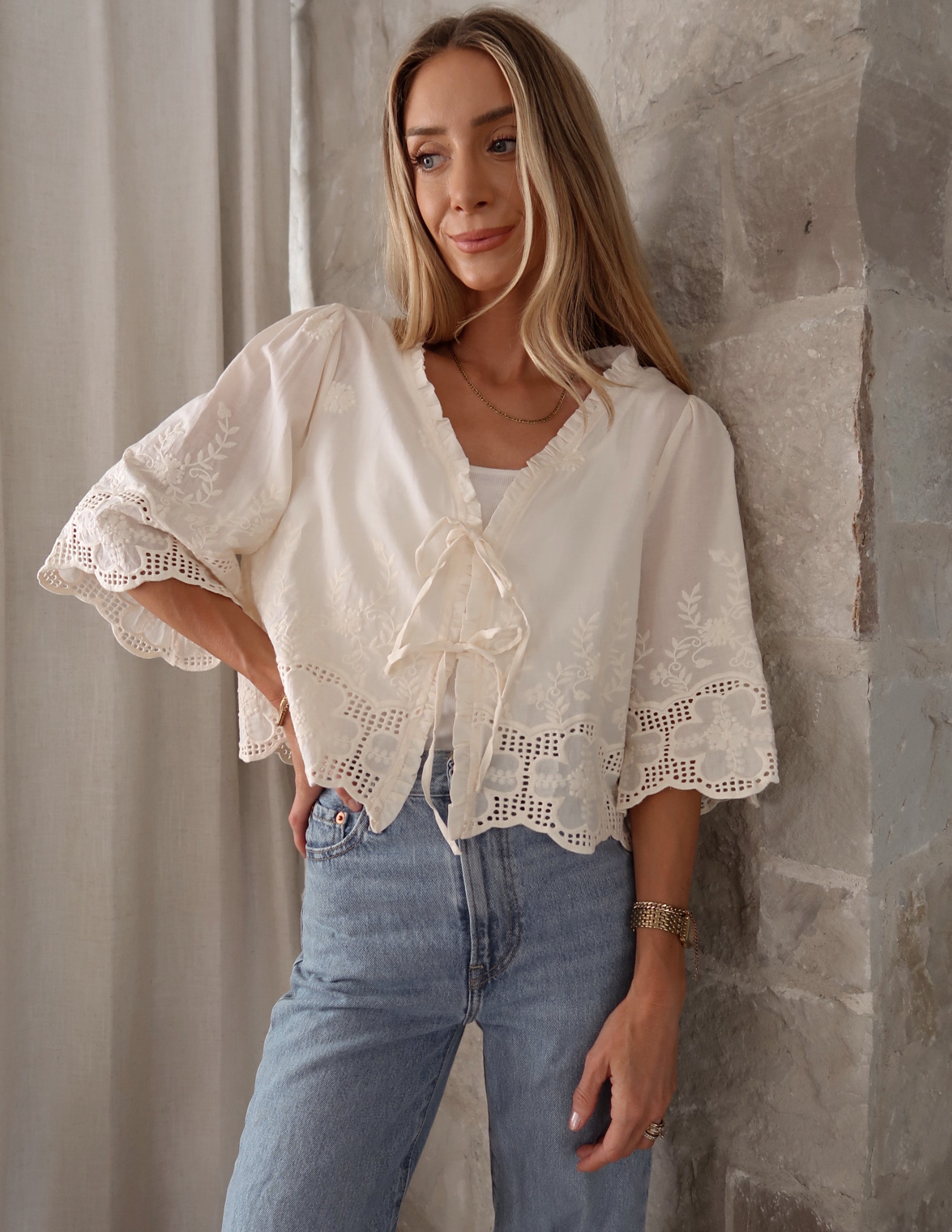 Evelyn Floral Top
