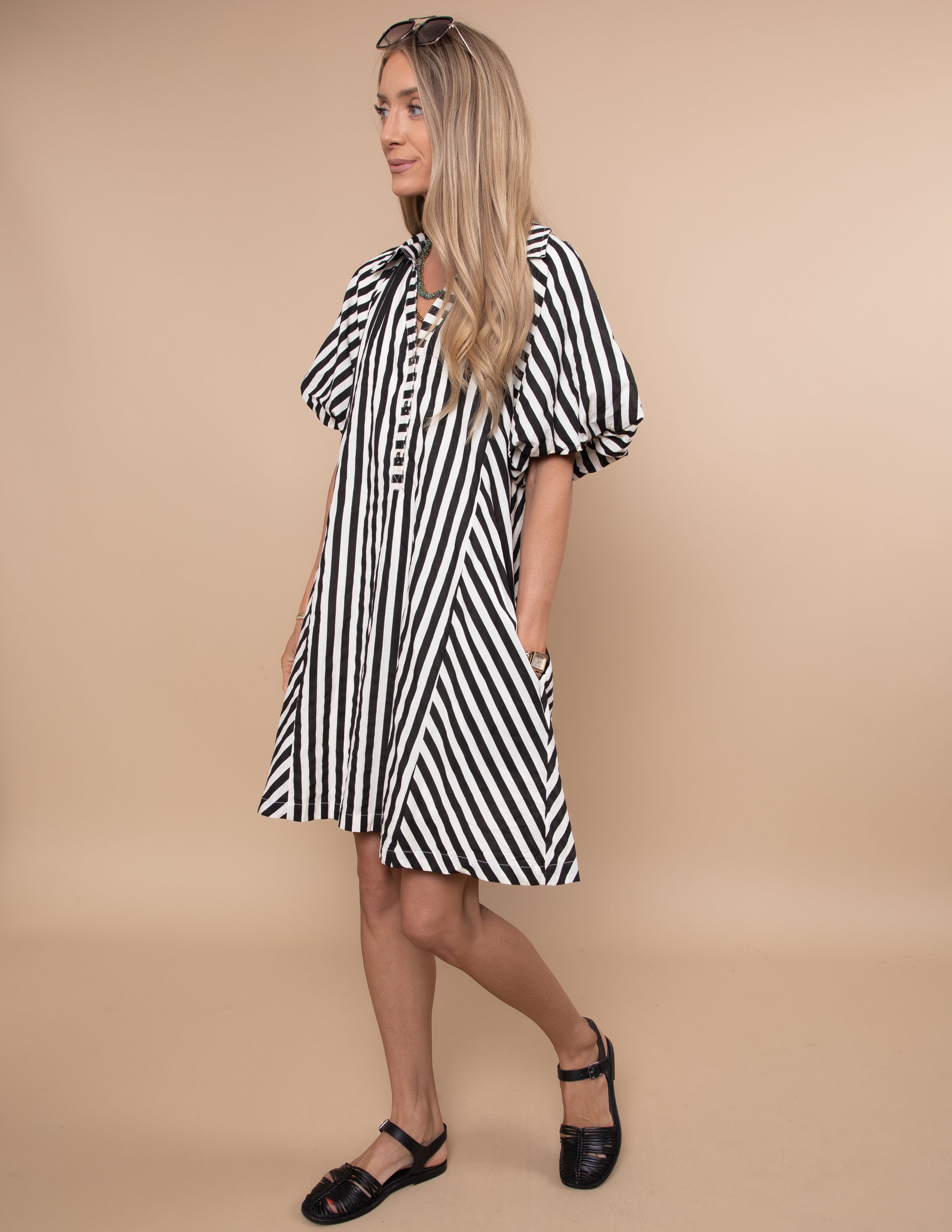 Bricelyn Striped Dress