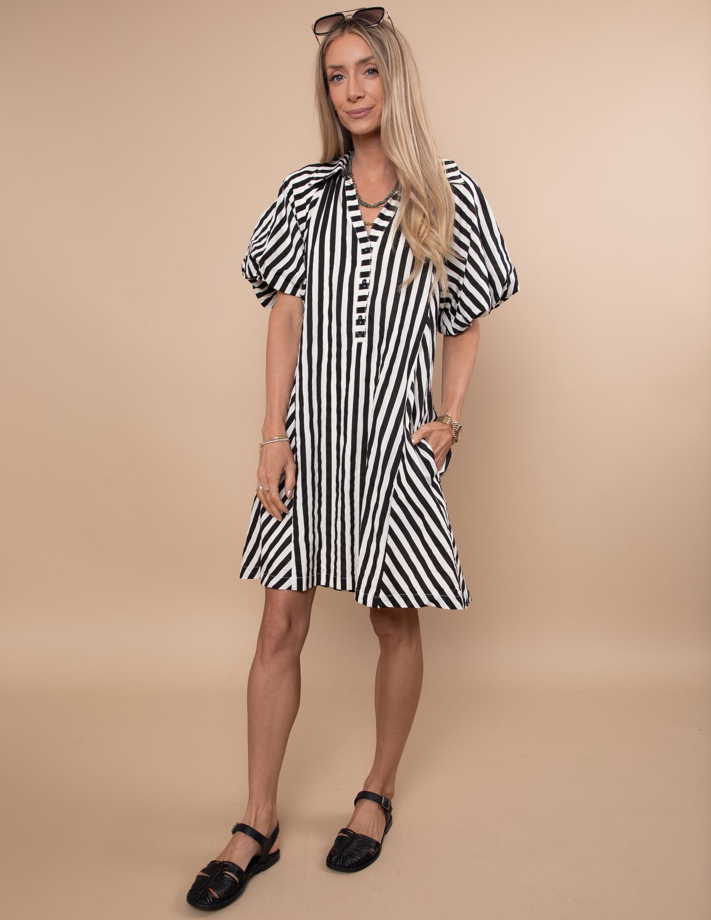 Bricelyn Striped Dress