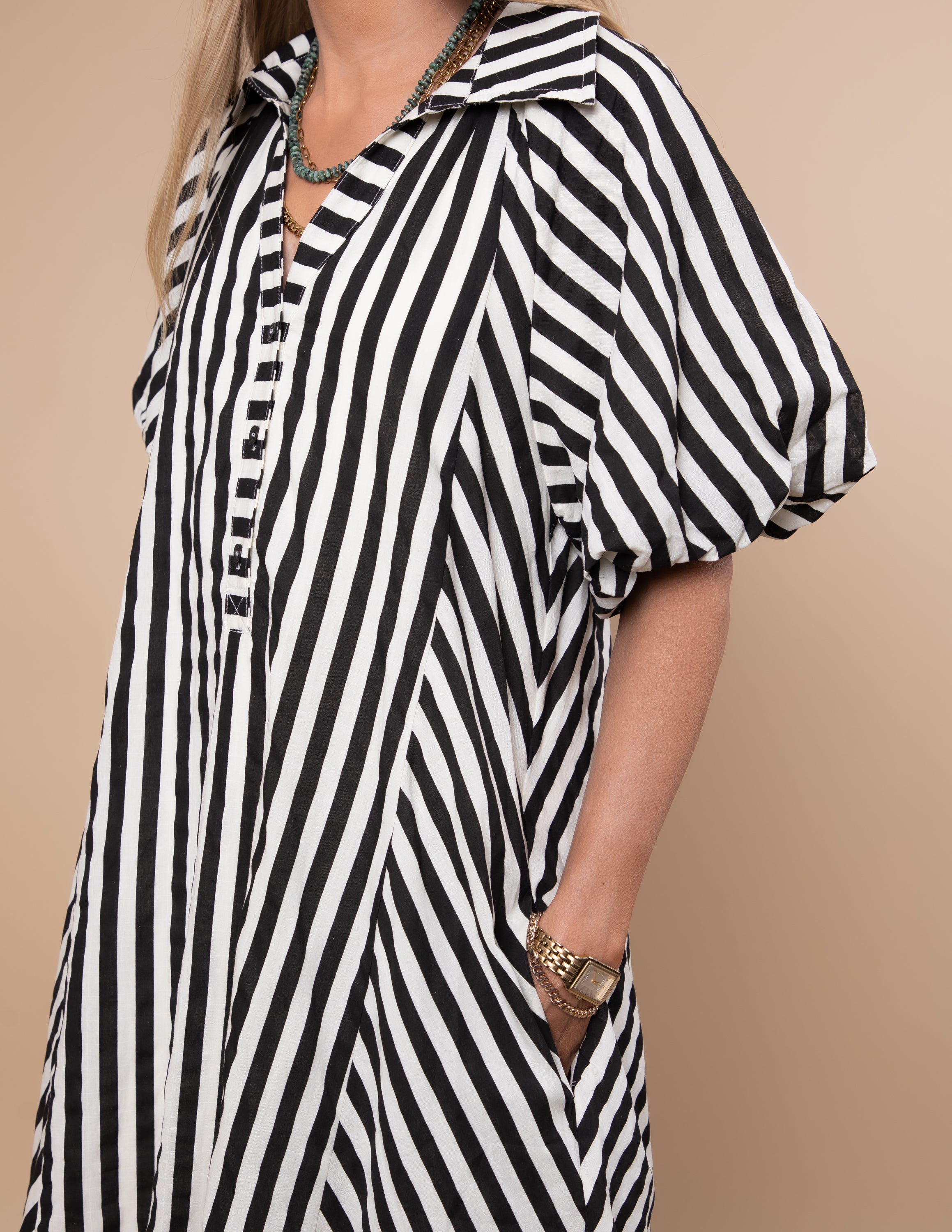 Bricelyn Striped Dress
