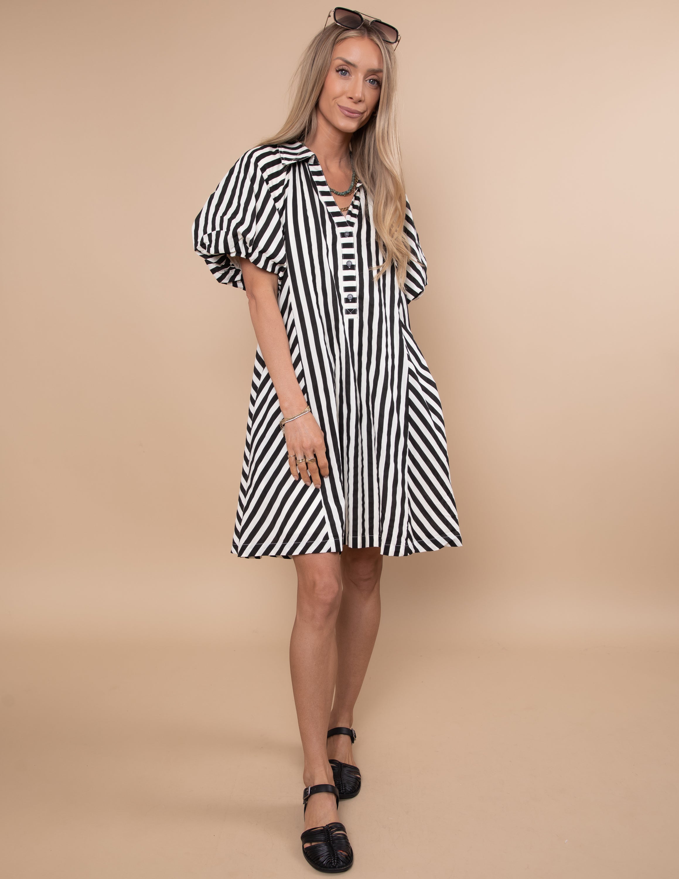 Bricelyn Striped Dress