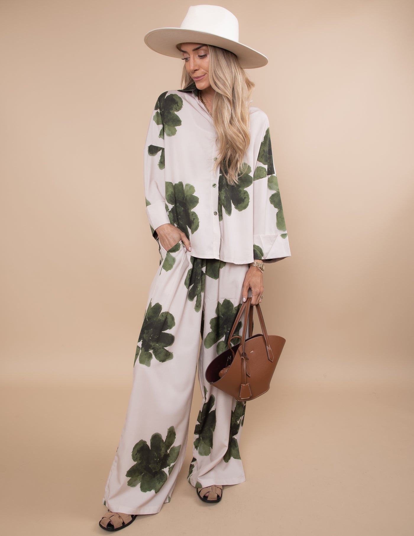 Kyla Floral Two Piece Set