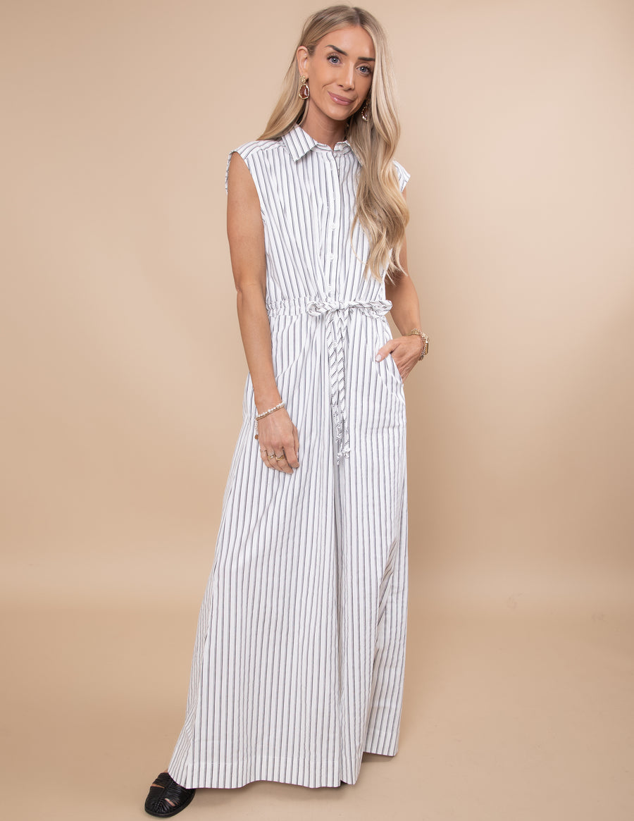 Demi Striped Jumpsuit