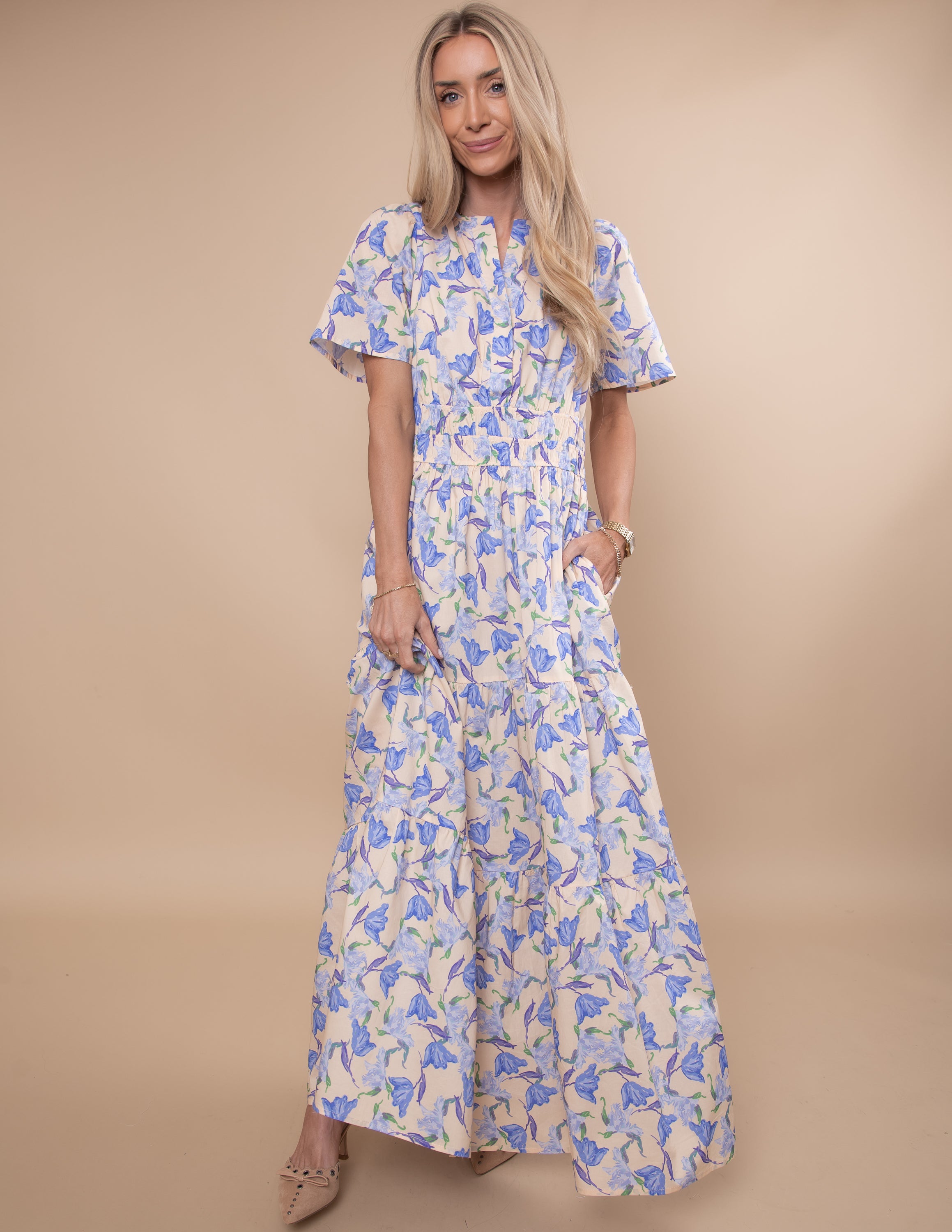 Jack Floral Tiered Dress