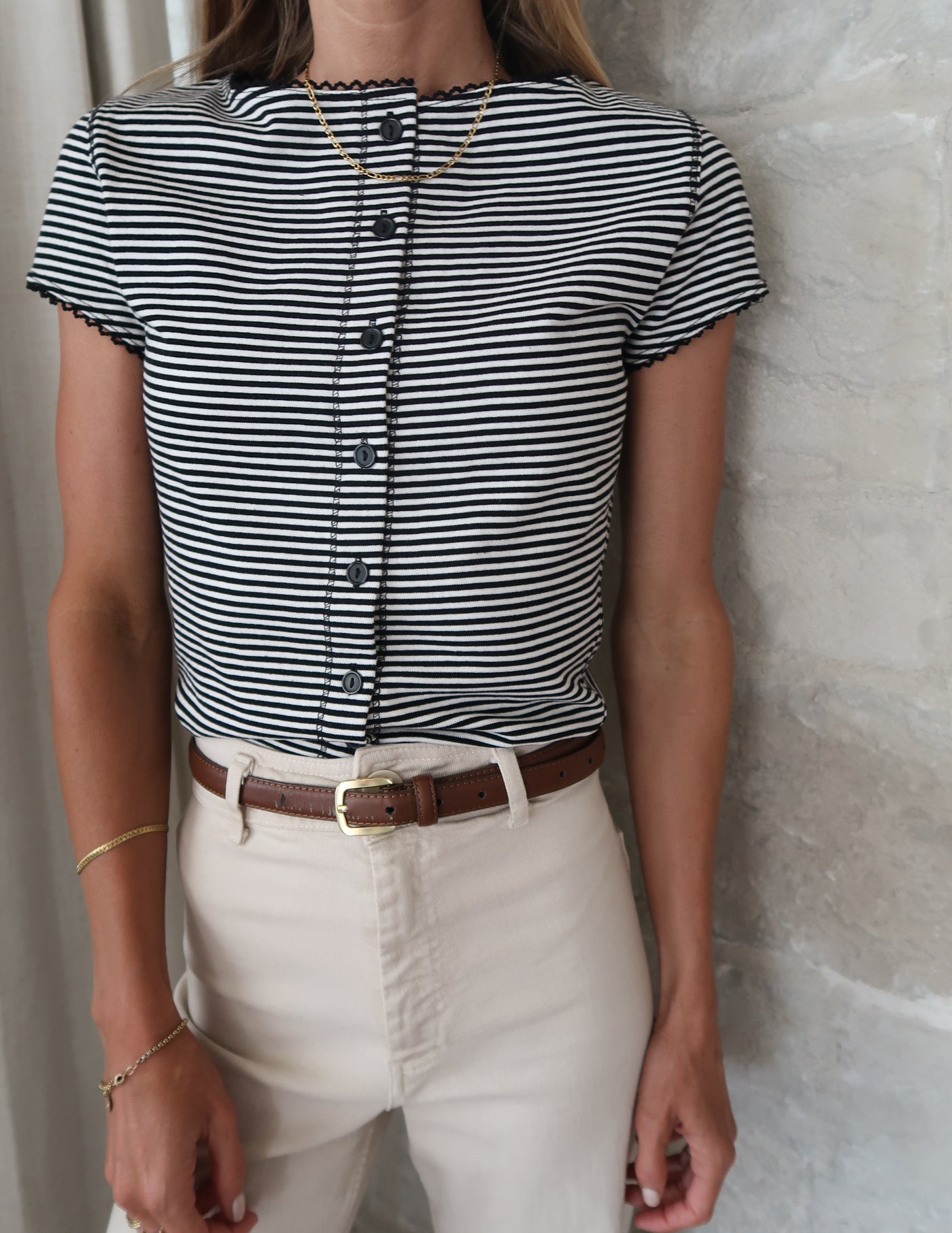 Tahni Stripe Top