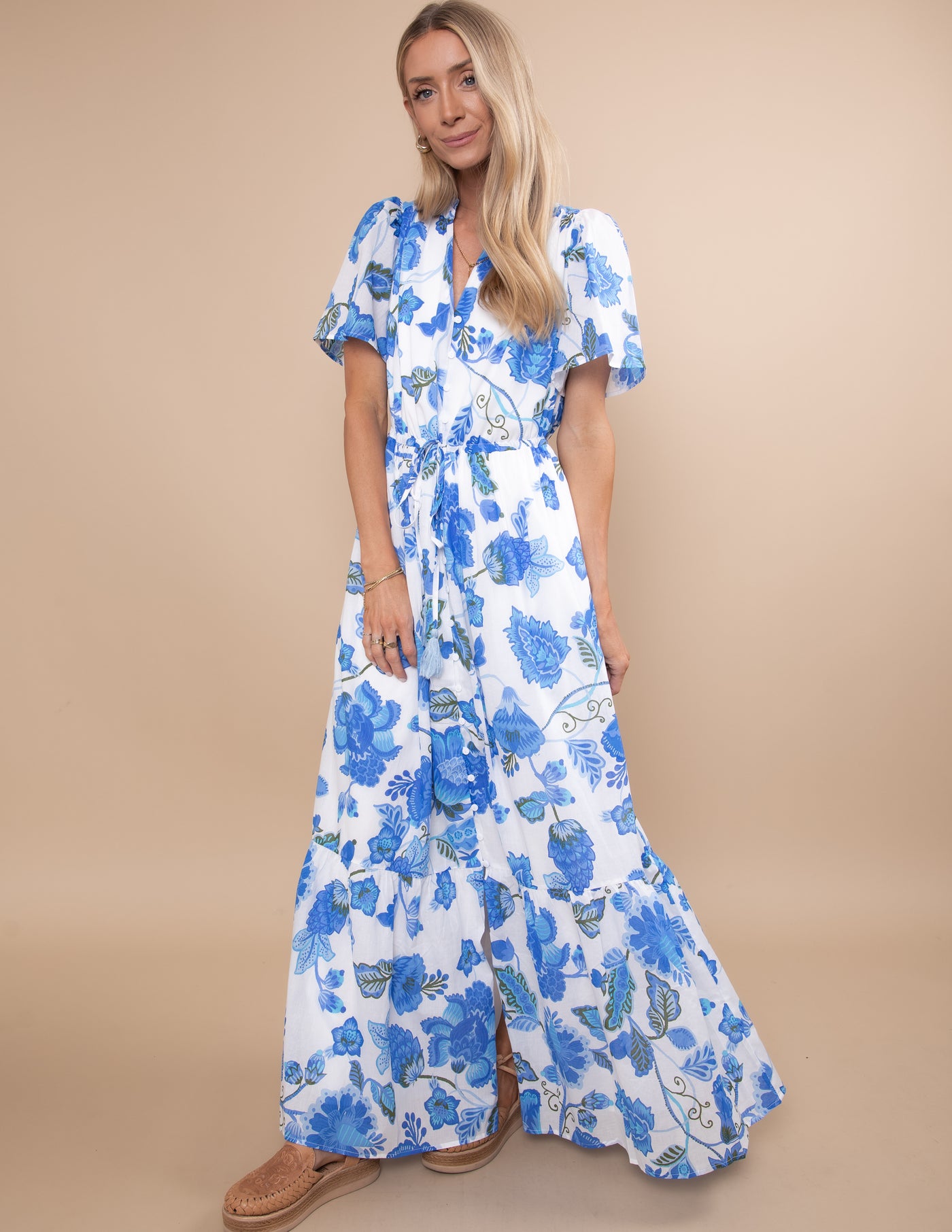 Azure Garden Dress M | Shop Stevie Azure Garden Dress M | Shop Stevie