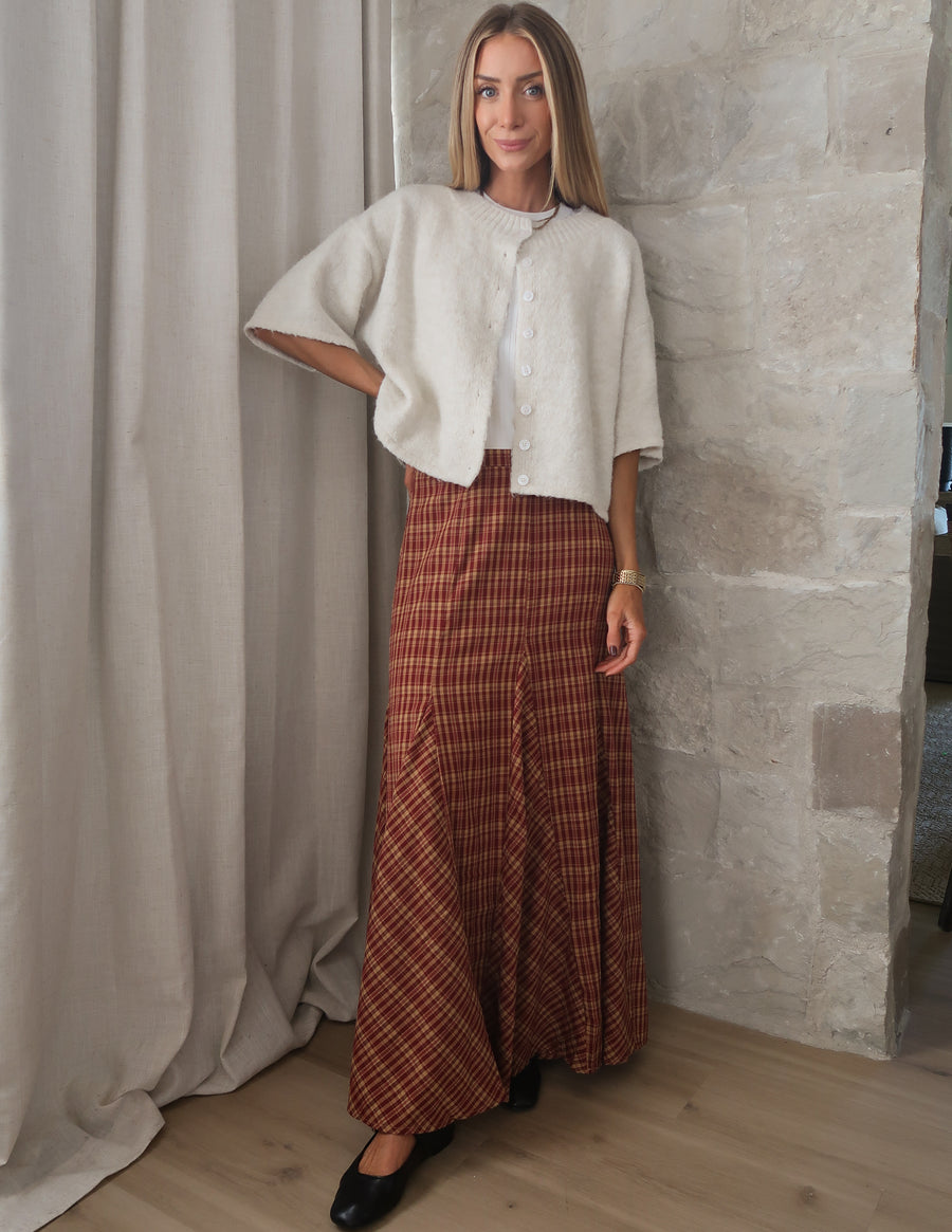 Eloise Plaid Skirt