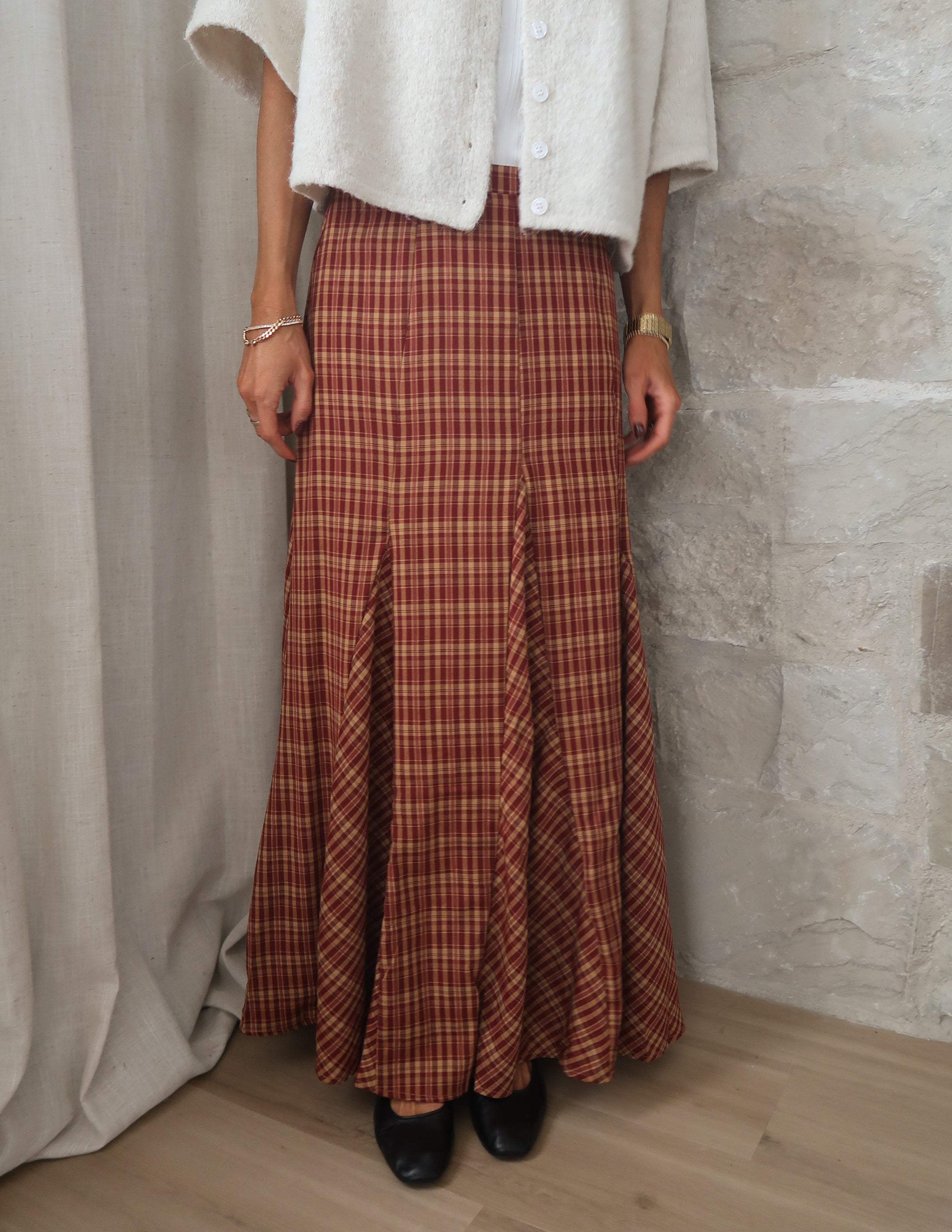Eloise Plaid Skirt