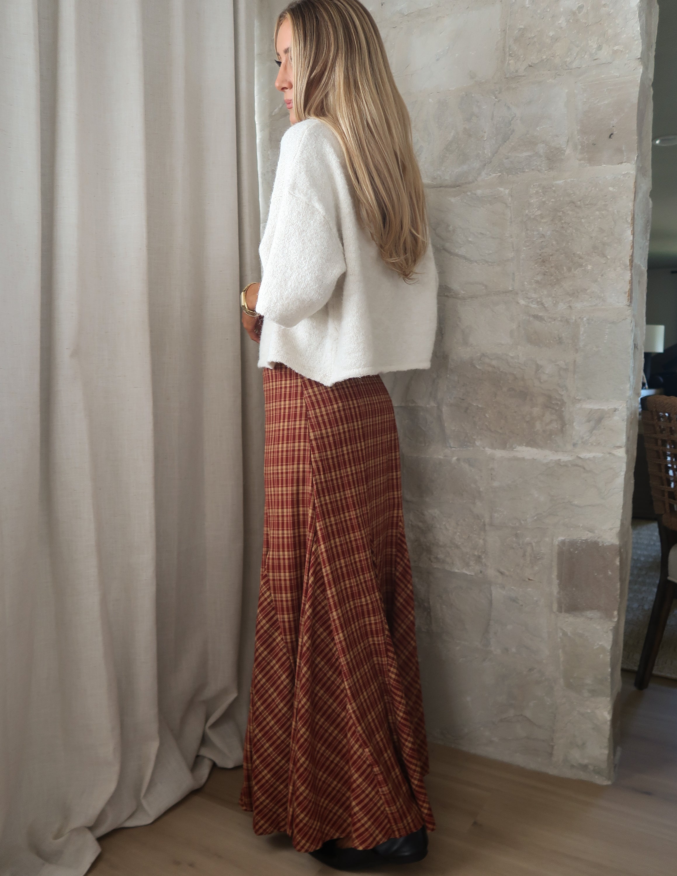 Eloise Plaid Skirt